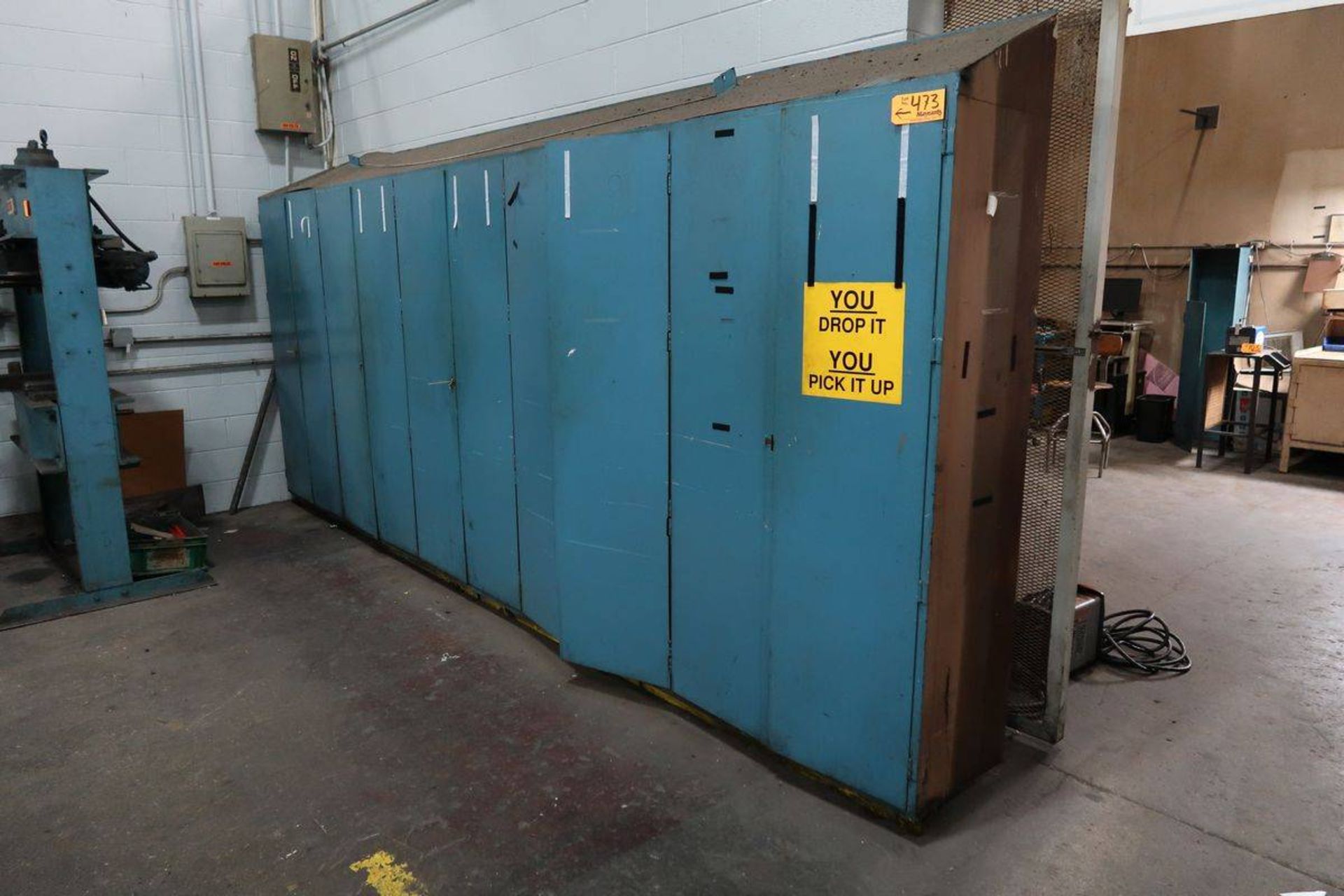 Heavy Duty 5-Section 2-Door Cabinet