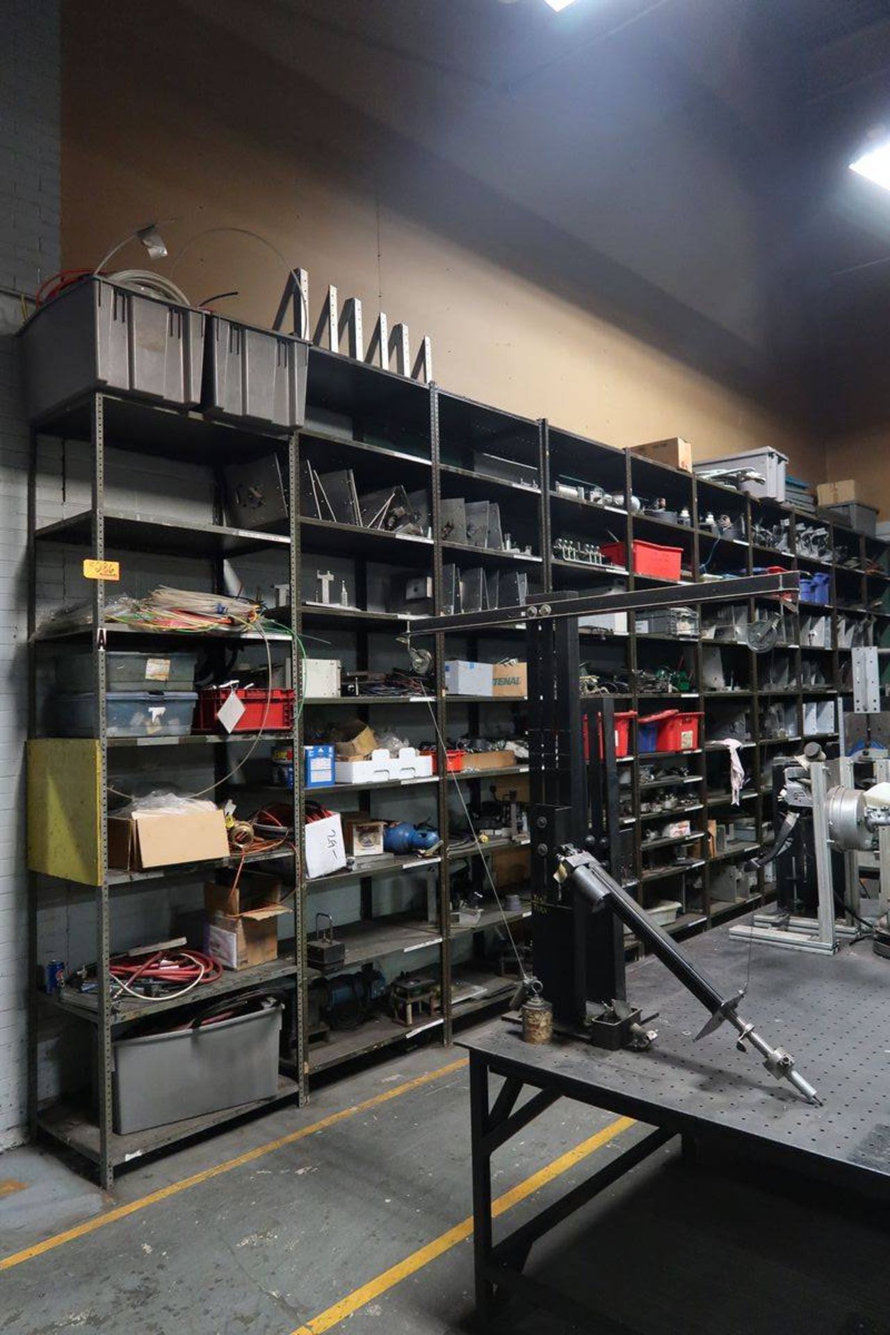 10-Sections of Adjustable Steel Shelving