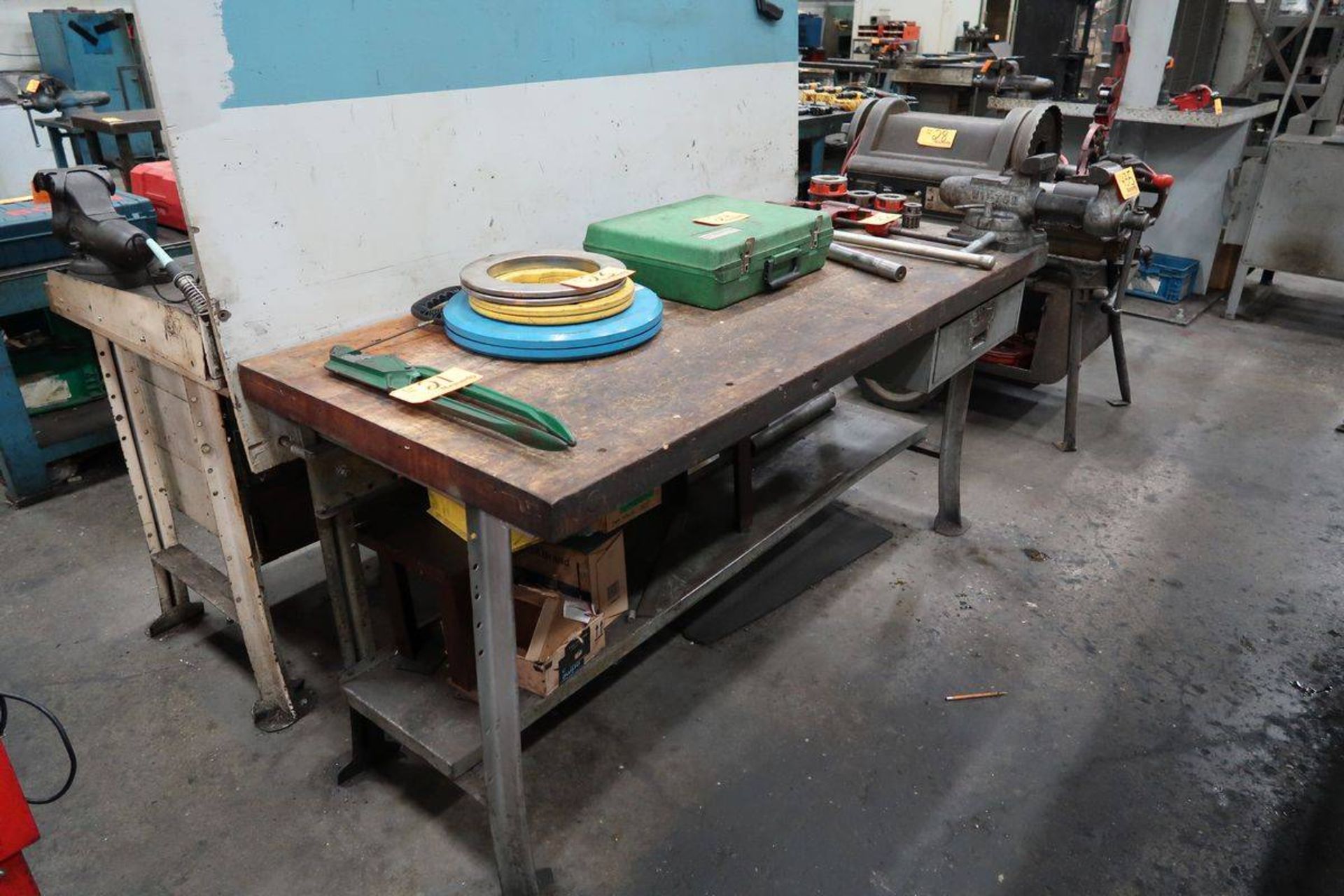 Wood Top Work Bench