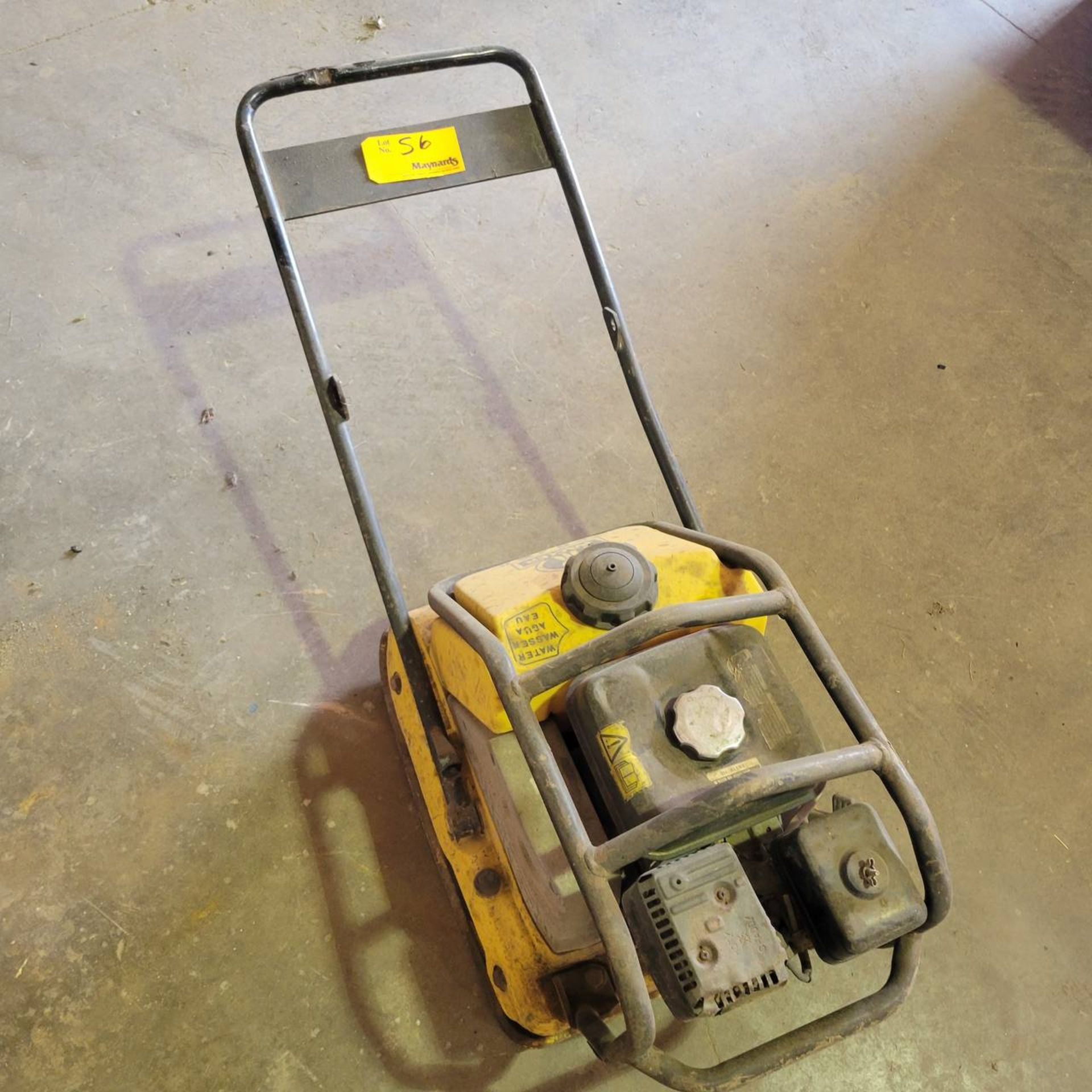 Wacker GS160 5.5hp Gas powered plate compactor