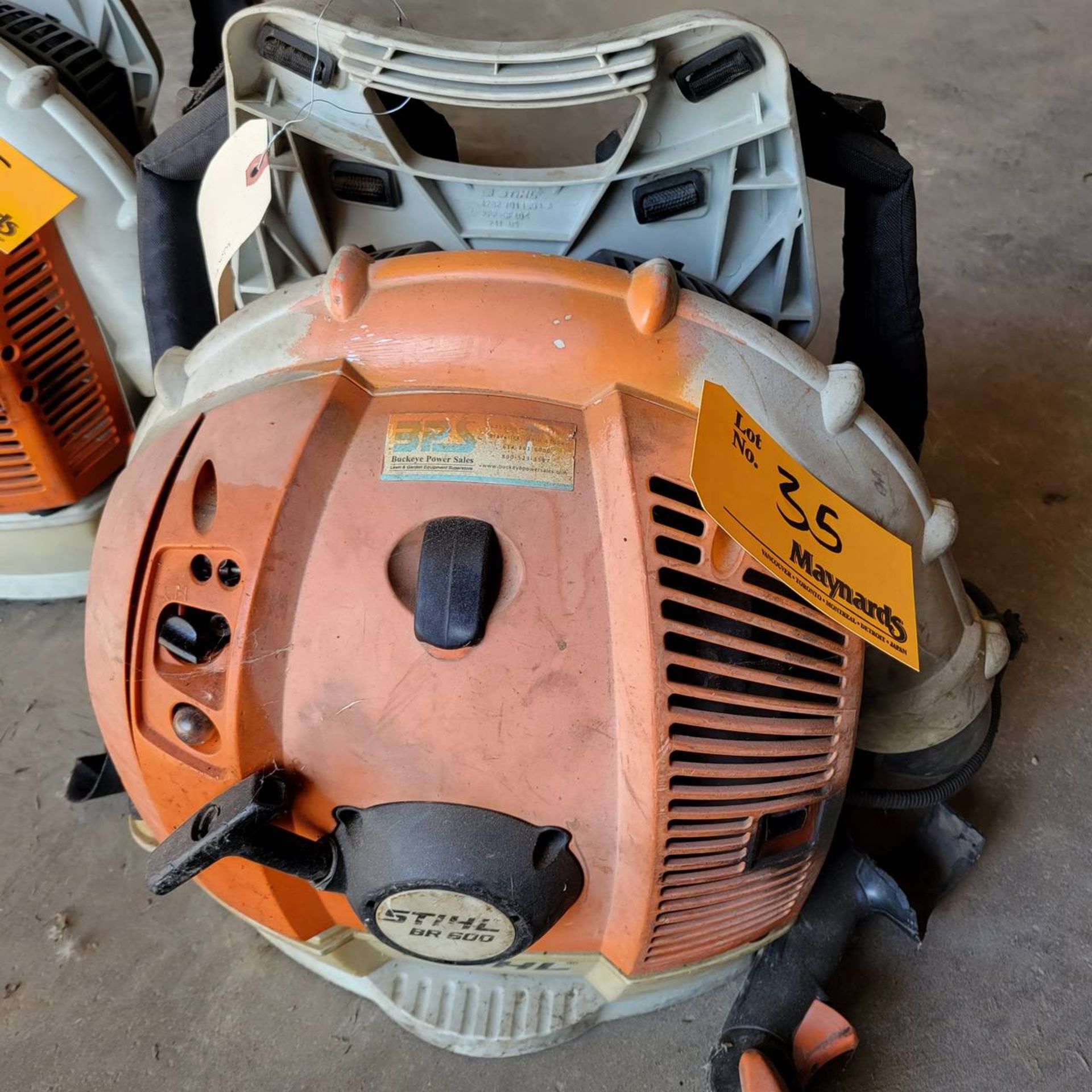 Stihl BR600 Gas powered backpack blowers - Image 3 of 6