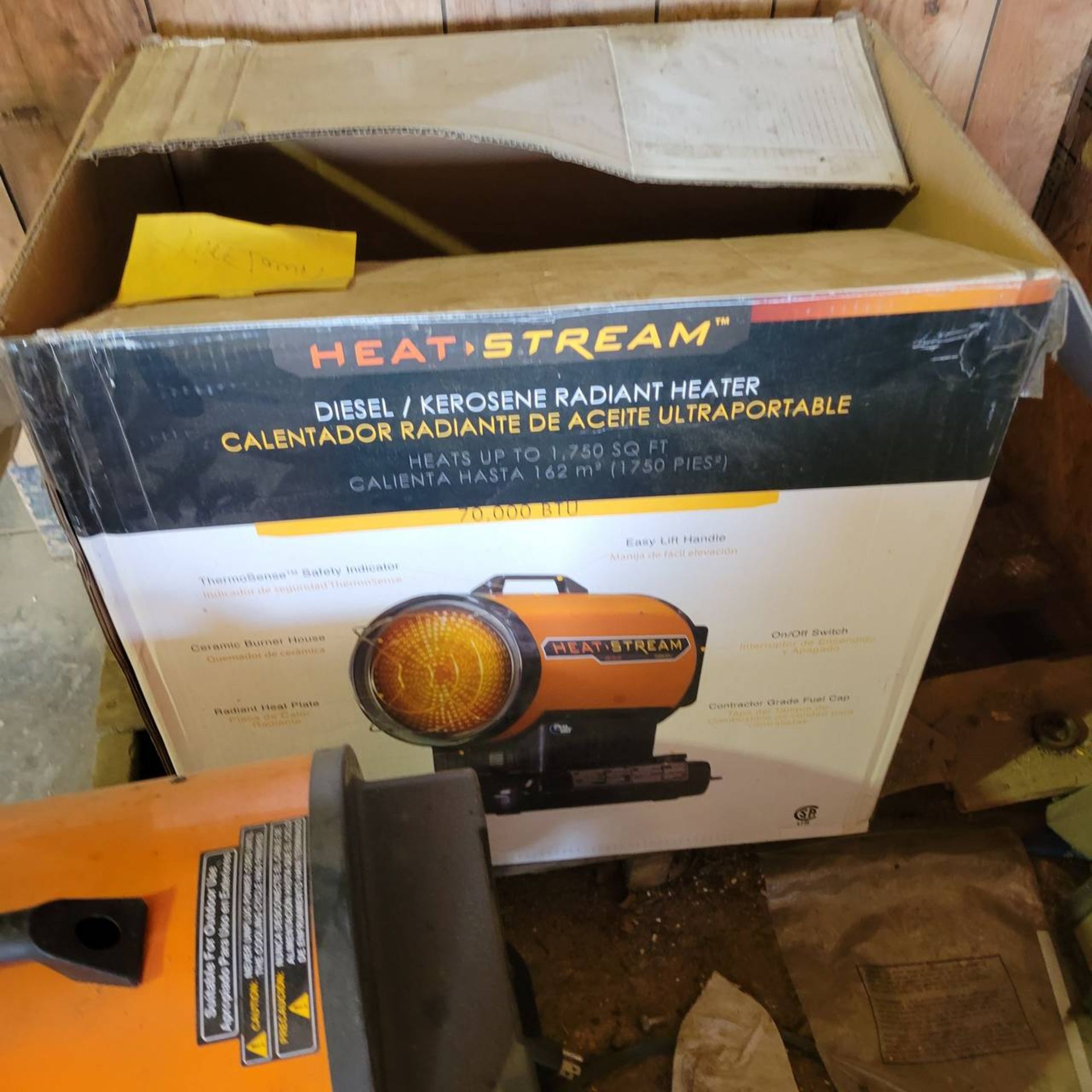 Heat Stream HS70SS Kerosene ceramic shop heater - Image 4 of 4