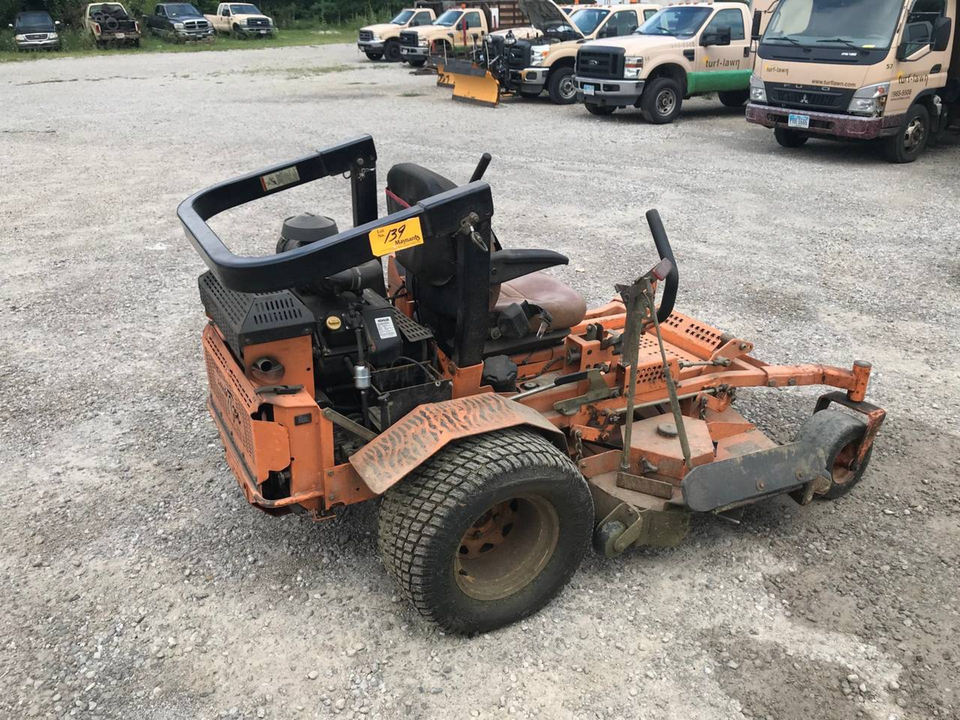 Scag Power Equipment STT61A-27CH-SS Turf Tiger 61" Velocity Plus Riding Mower - Image 5 of 9