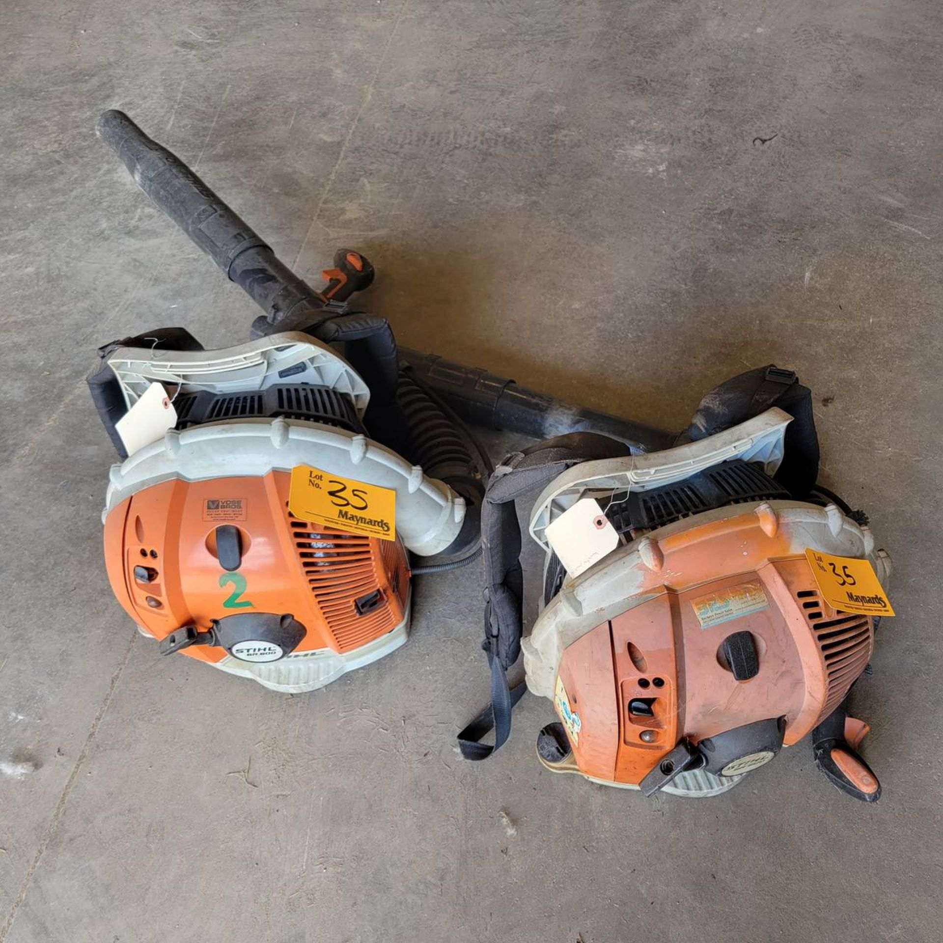 Stihl BR600 Gas powered backpack blowers