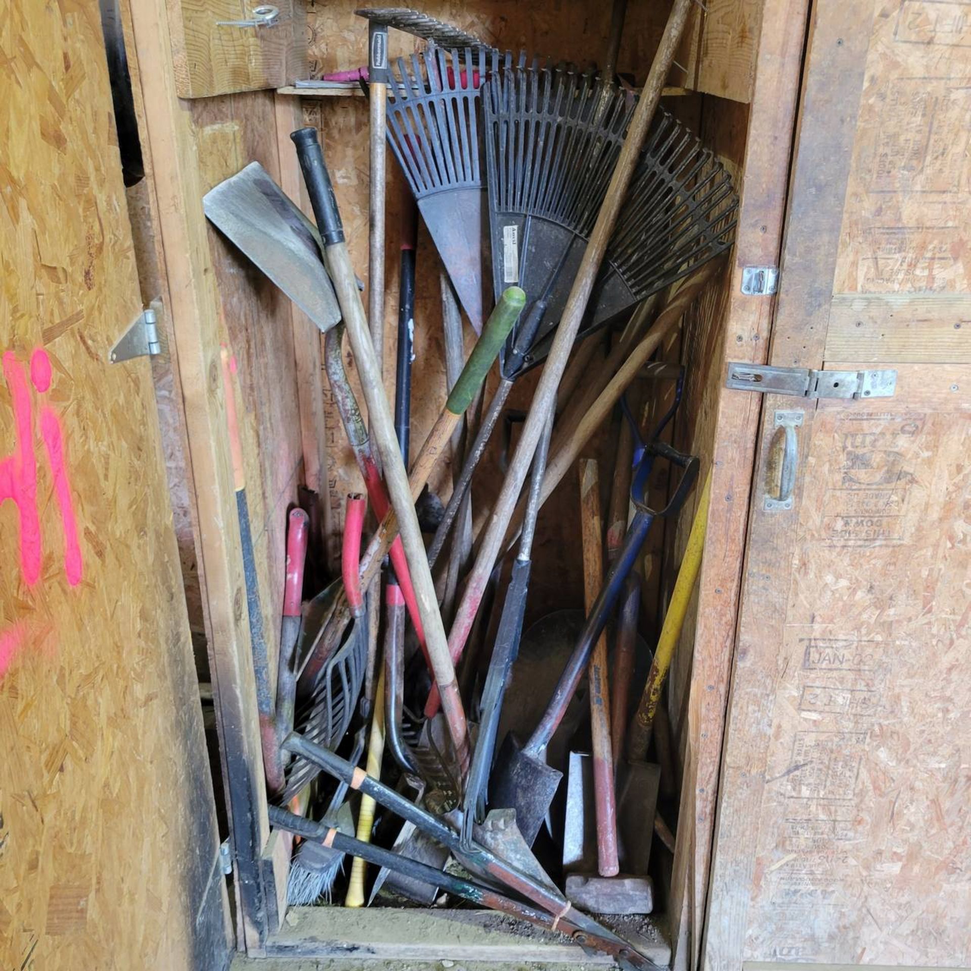 Loose contents of wood cabinet to include; - Image 2 of 2