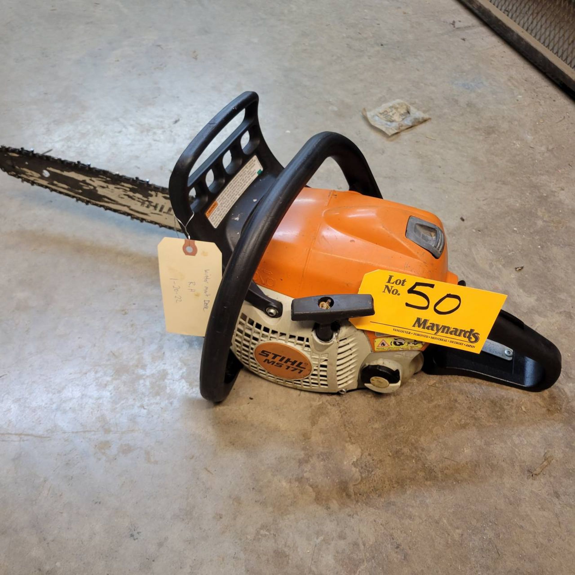 Stihl MS171 Gas powered chain saw