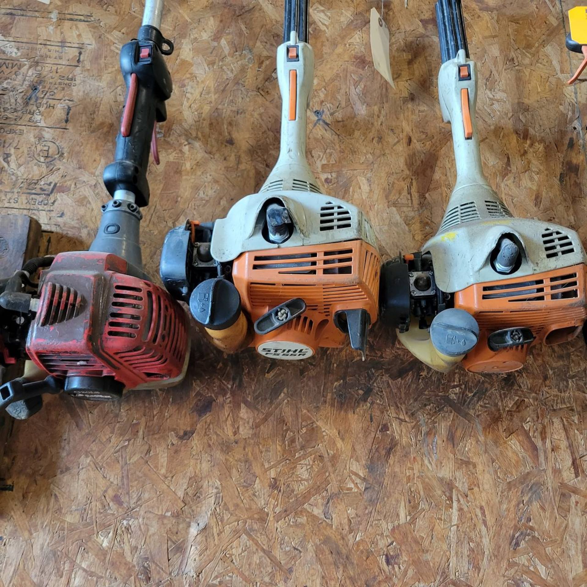 Lot of (2) Stihl and (1) Red Max gas powered trimmers - Image 2 of 3
