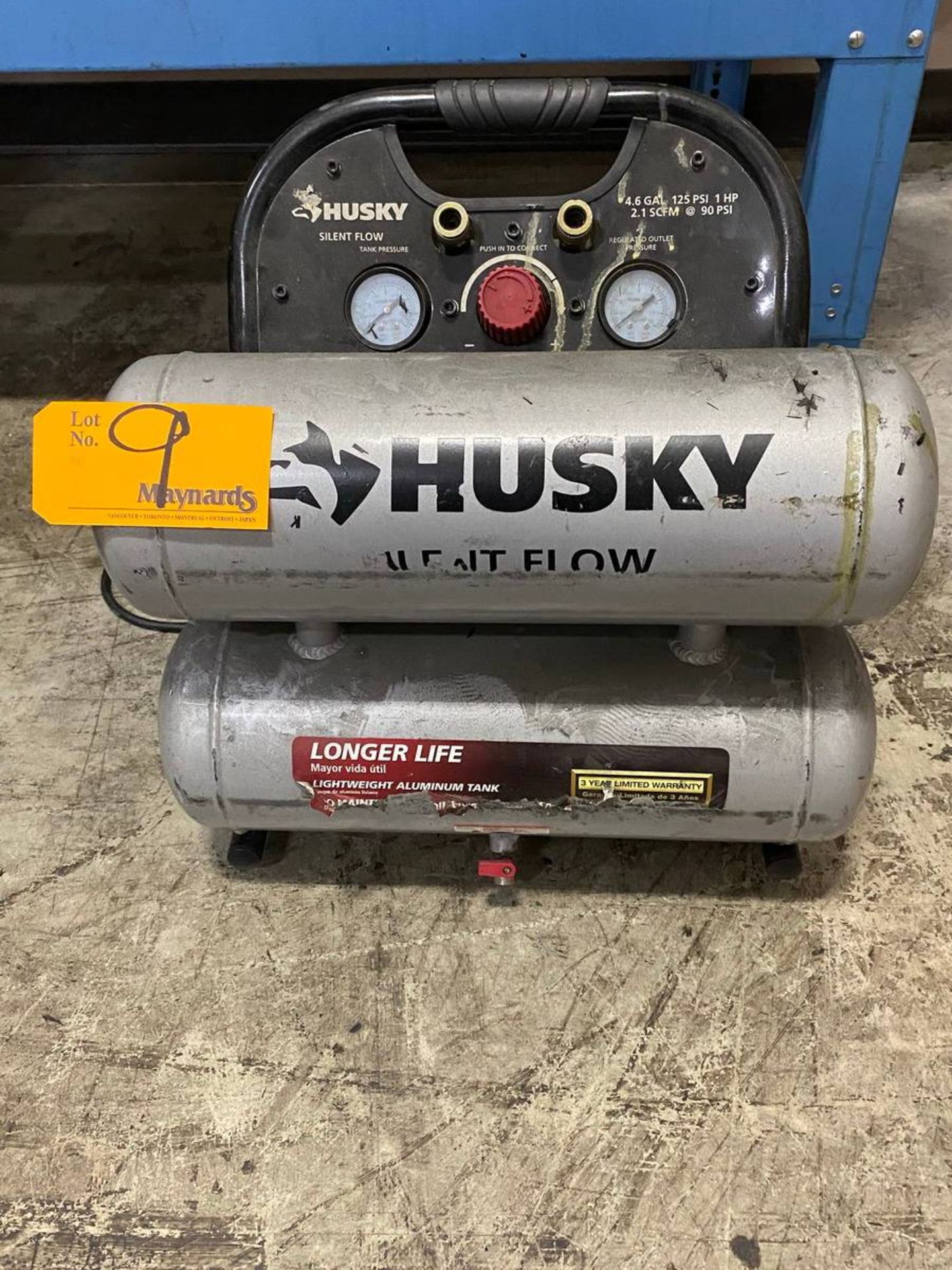 2014 Husy 4610A Electric Powered Silent Air Compressor