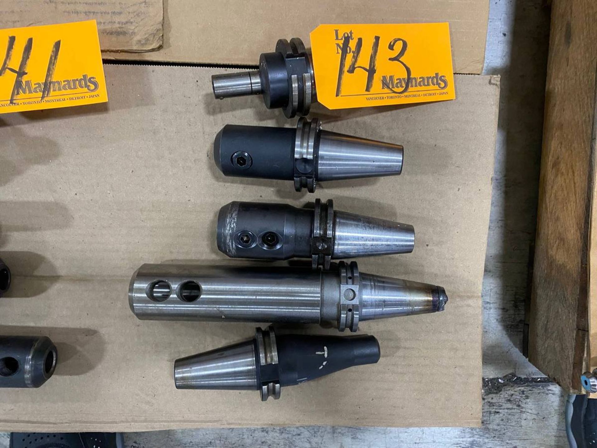 (1) Lot Of (5) Cat 40 Tool Holders