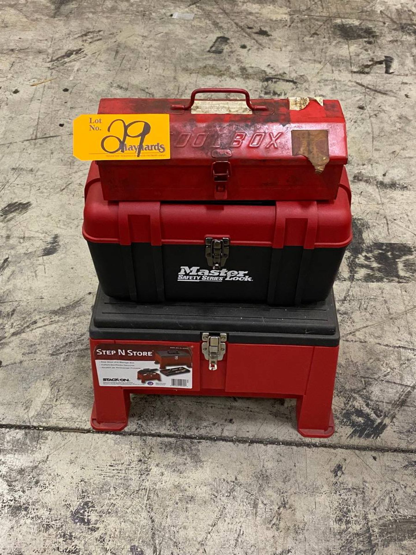 (3) Various size Tool Boxes - Image 7 of 7