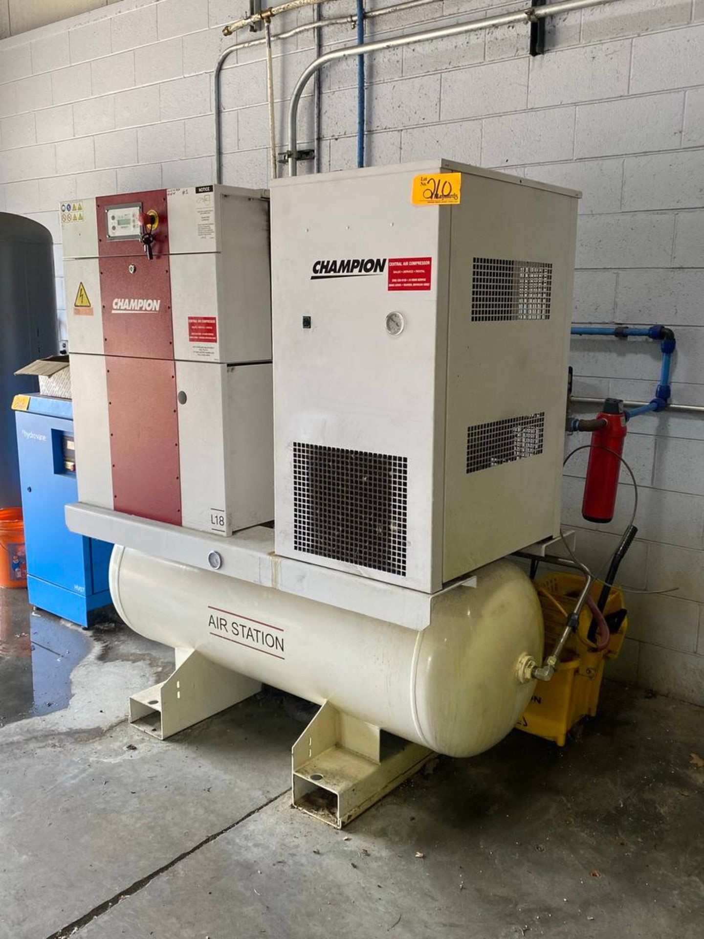 2018 Gardner Denver CL15-22B 25 HP AIR COMPRESSOR - Image 2 of 7