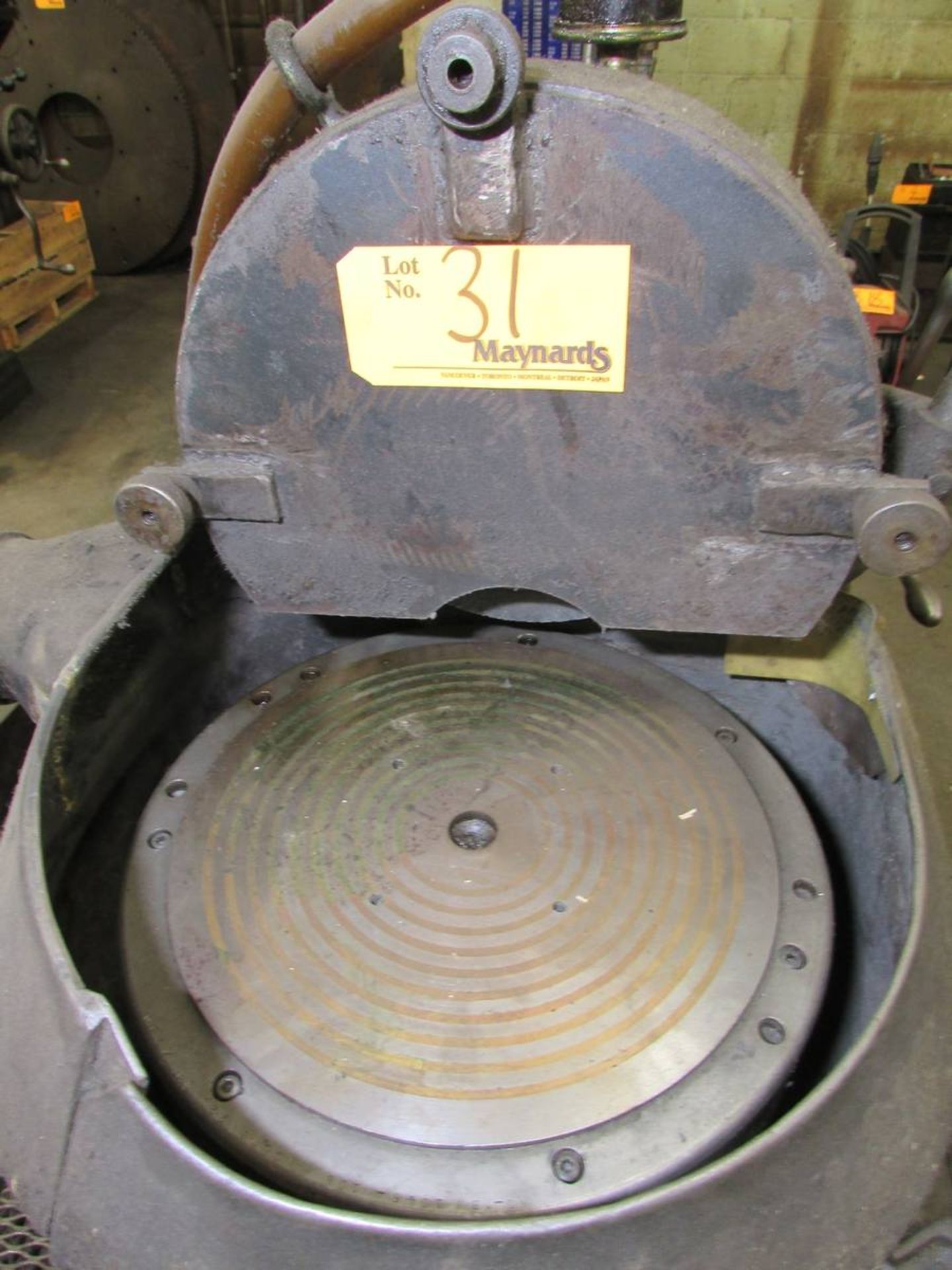 Heald Machine Co No. 22 12" Rotary Surface Grinder - Image 3 of 8