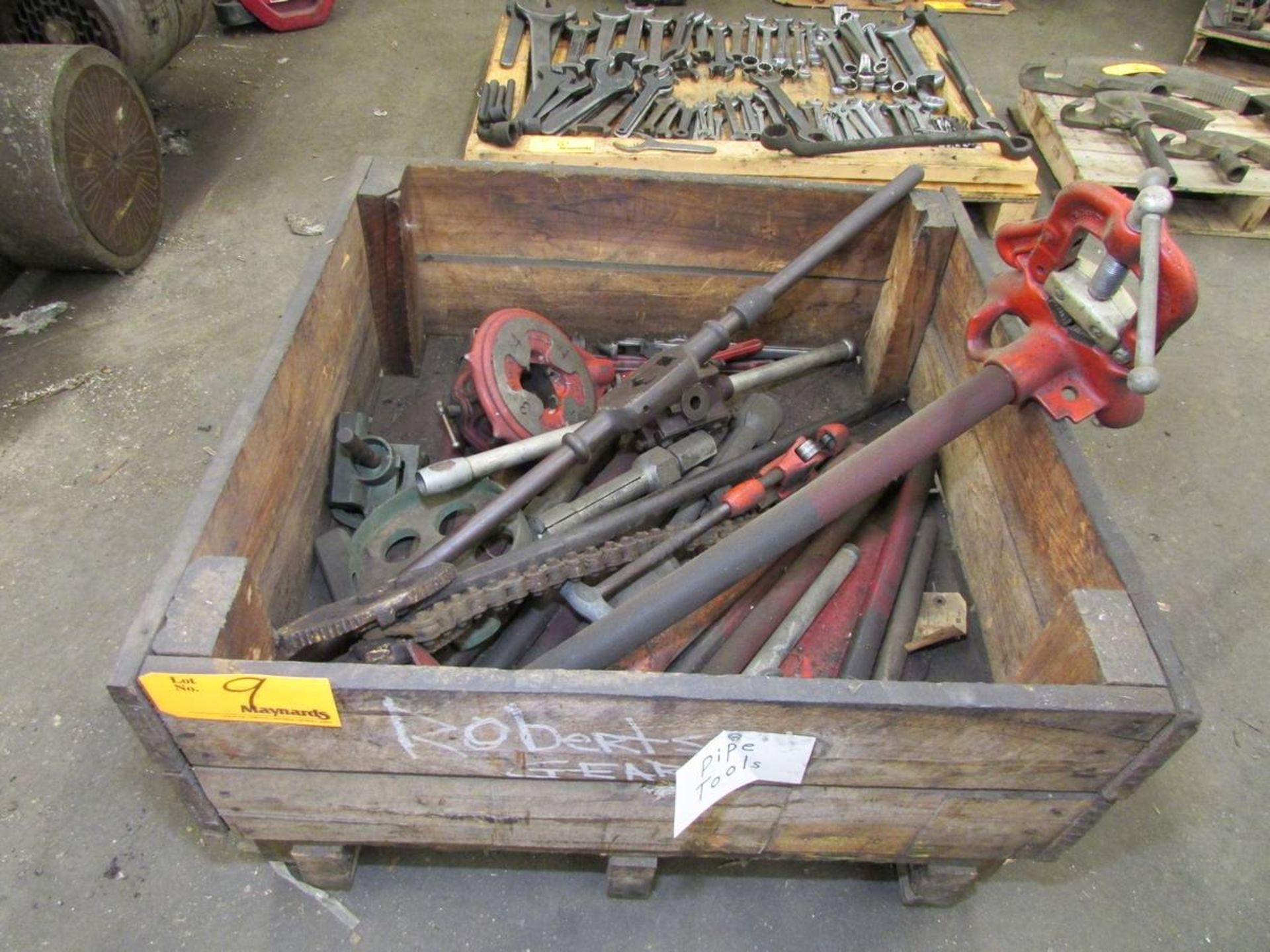 Lot of Assorted Pipe Tools