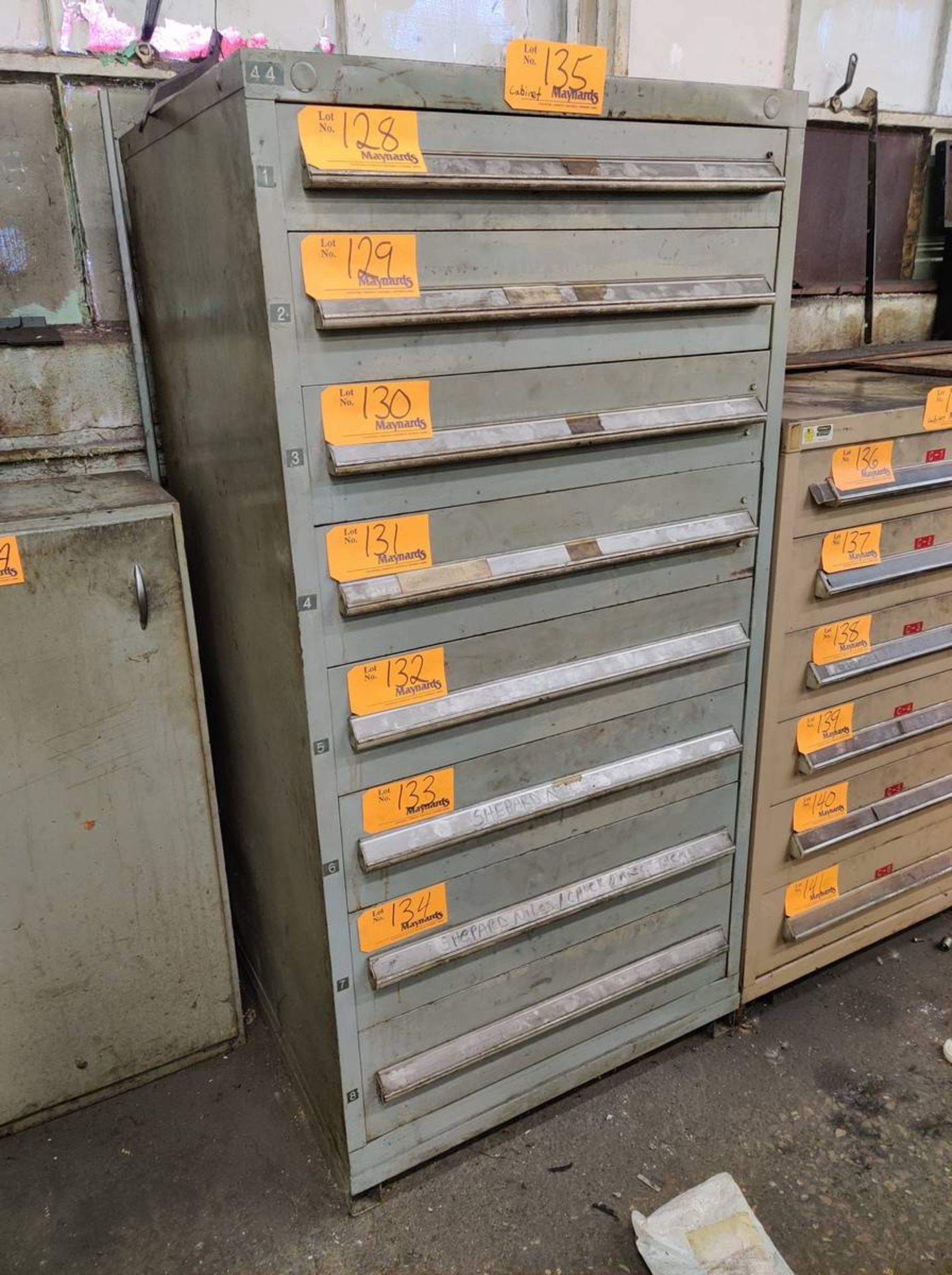 Lista 30" 8-Drawer Heavy Duty Parts Storage Cabinet