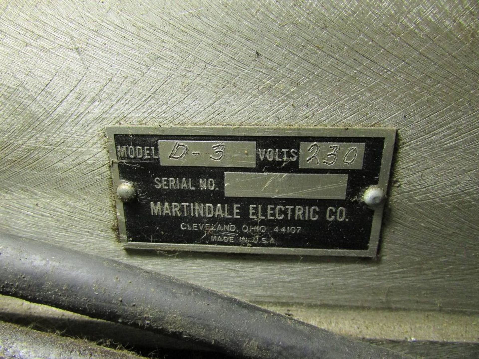Martindale Electric D-3 7"x5" Demagnetizer - Image 2 of 2