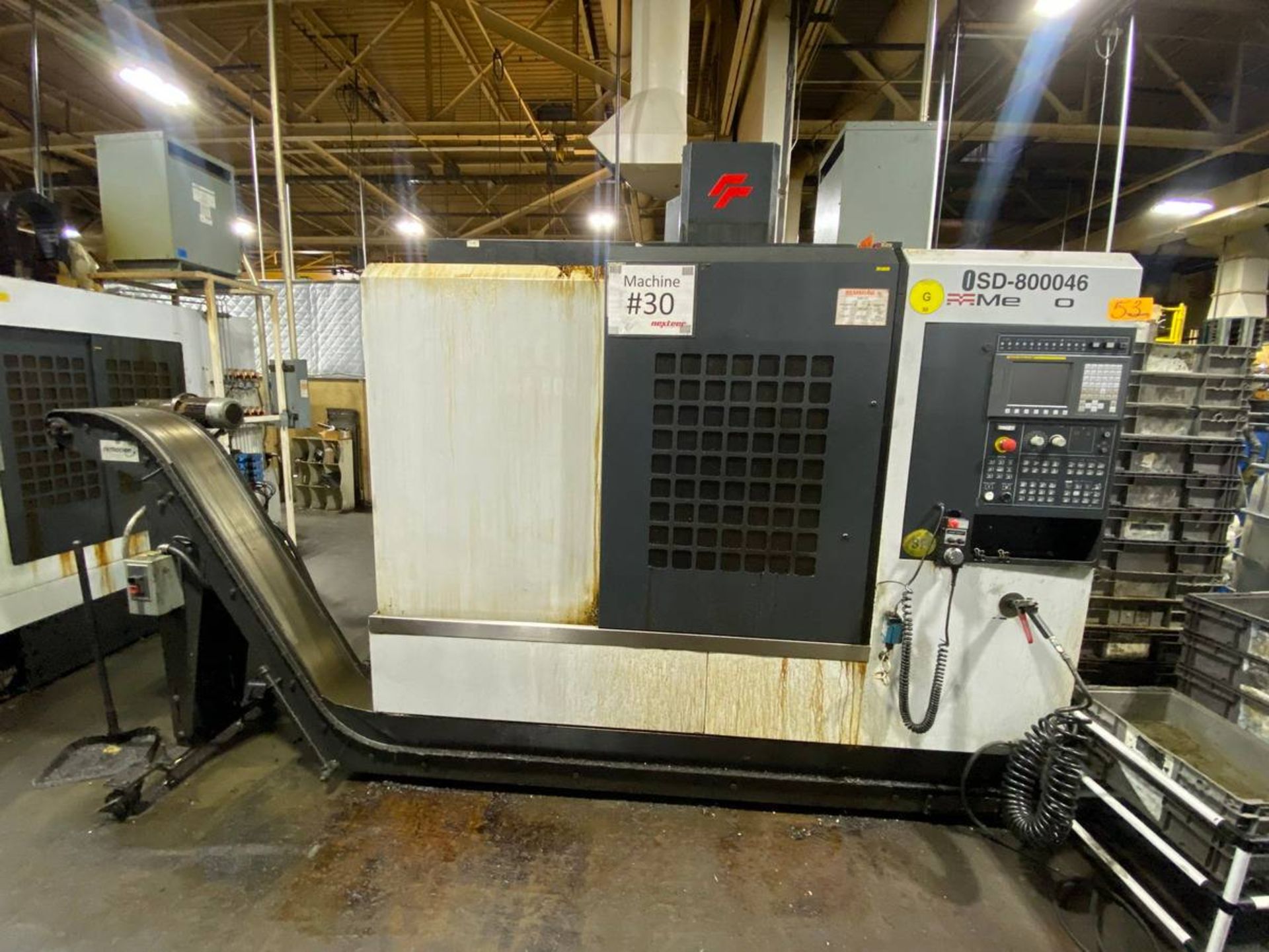 2011 Feeler VMP-800 CNC Vertical Machine Center