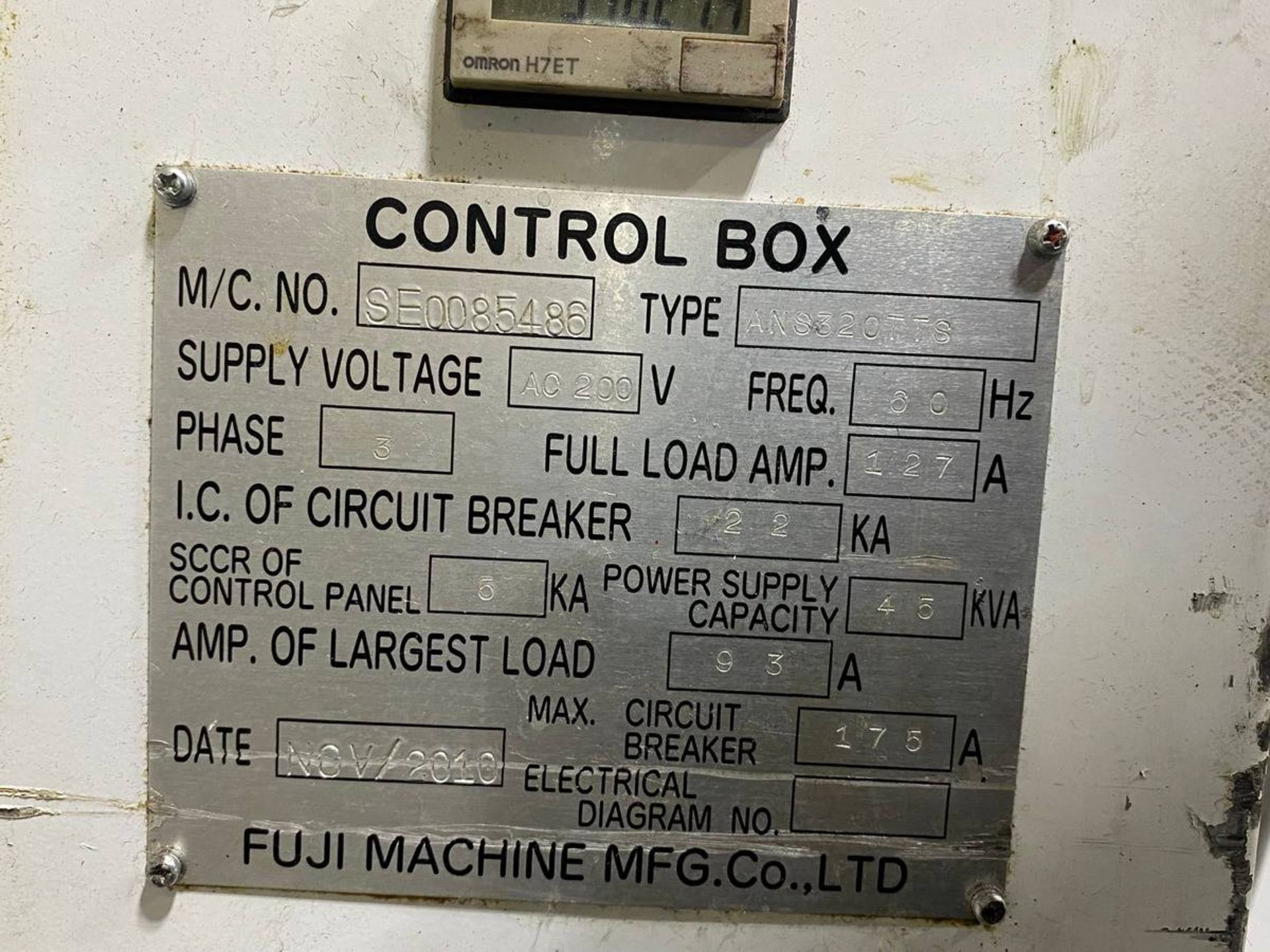 2010 FUJI ANS-320TTS CNC LATHE - Image 13 of 13