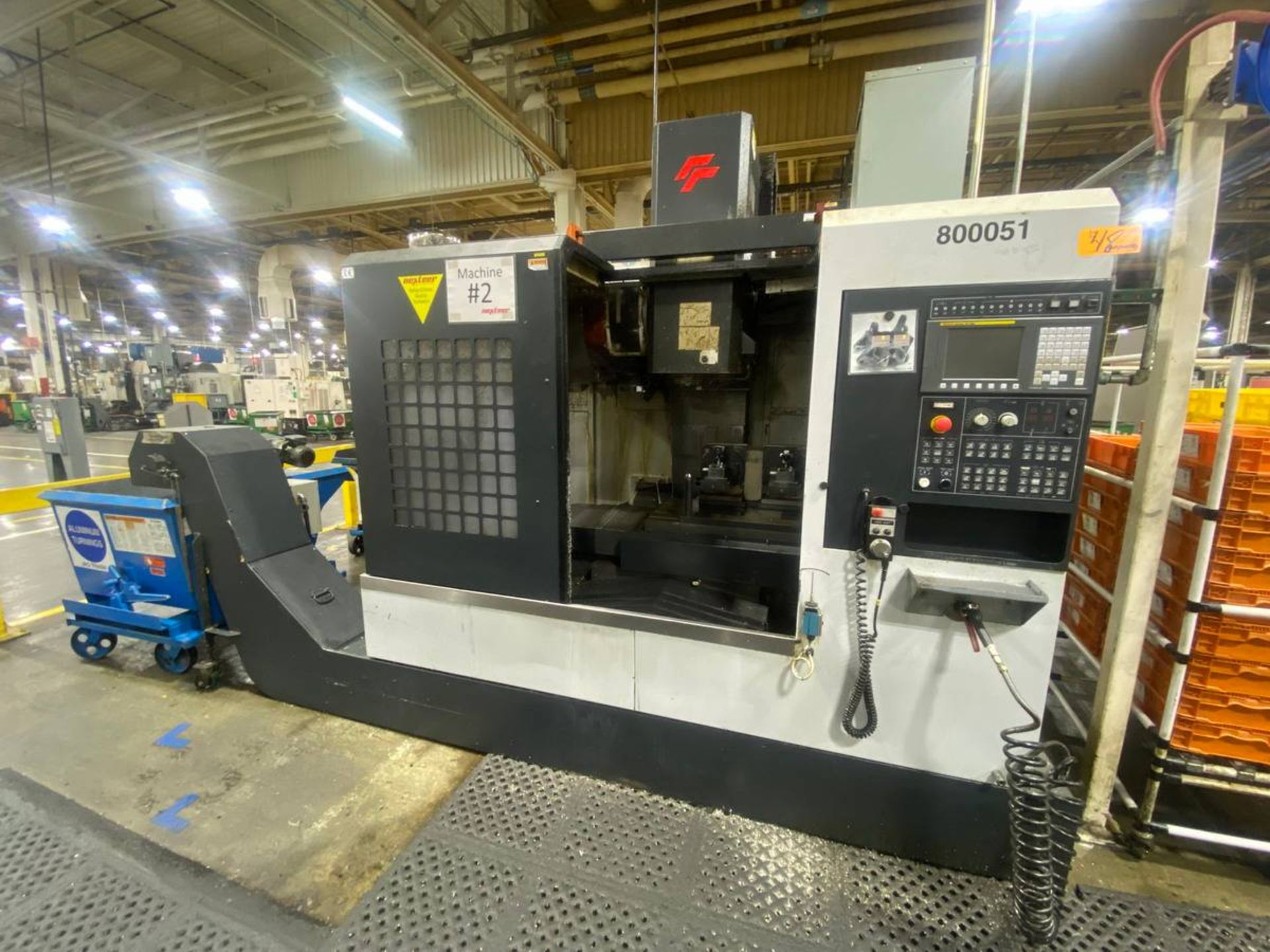 2011 Feeler VMP-800 CNC Vertical Machine Center