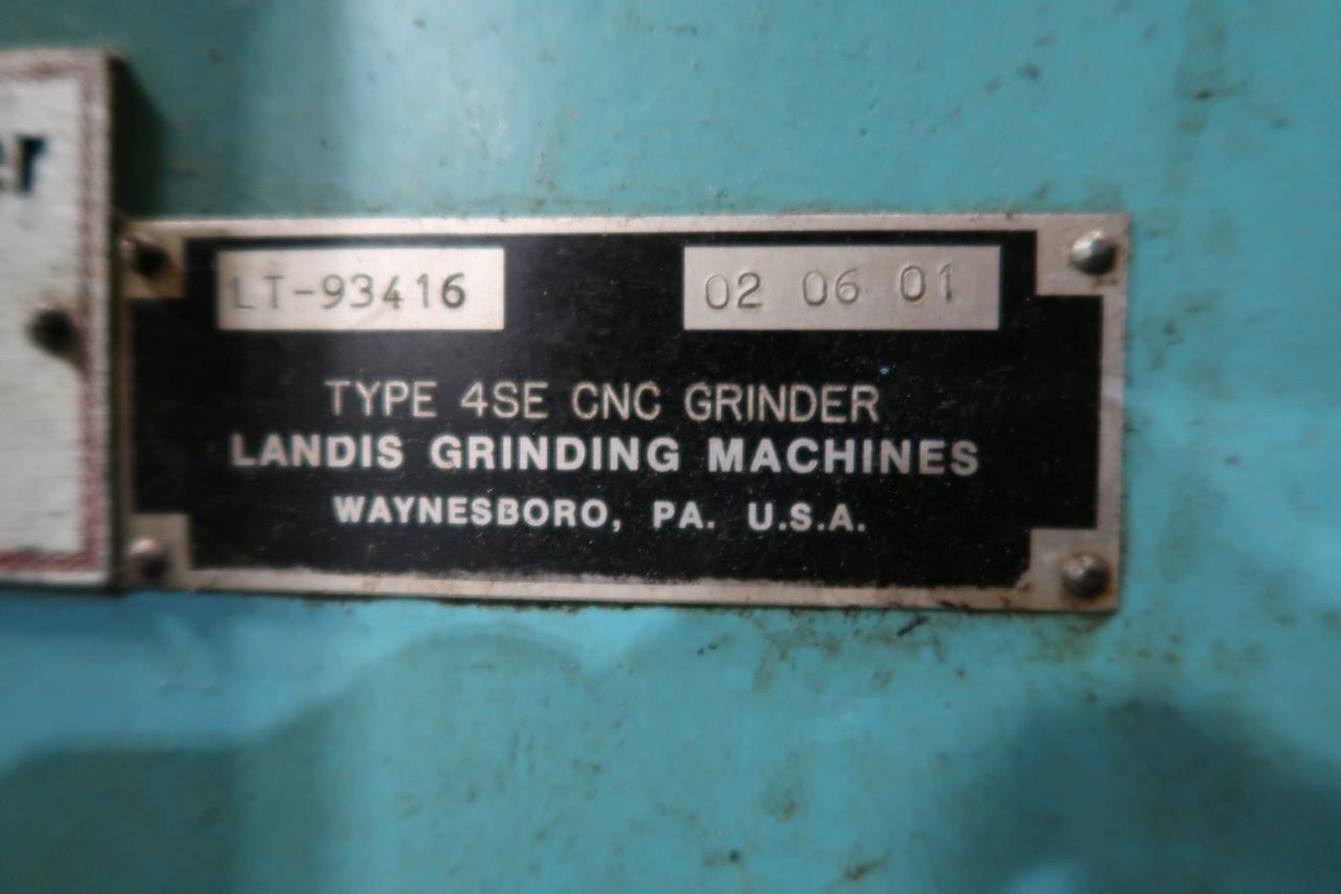 2000 Landis 4SE CNC Grinder - Image 5 of 6