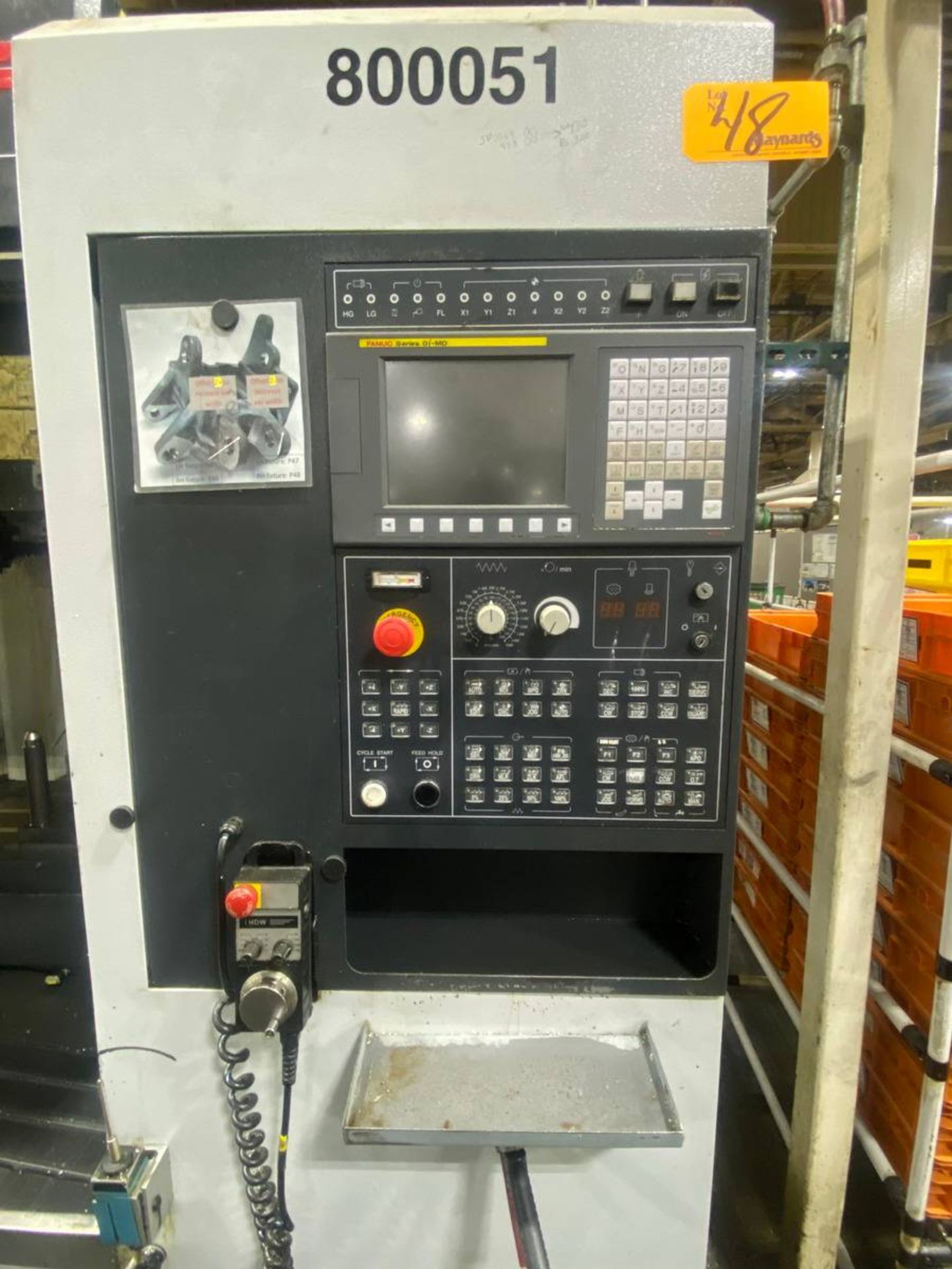 2011 Feeler VMP-800 CNC Vertical Machine Center - Image 8 of 8