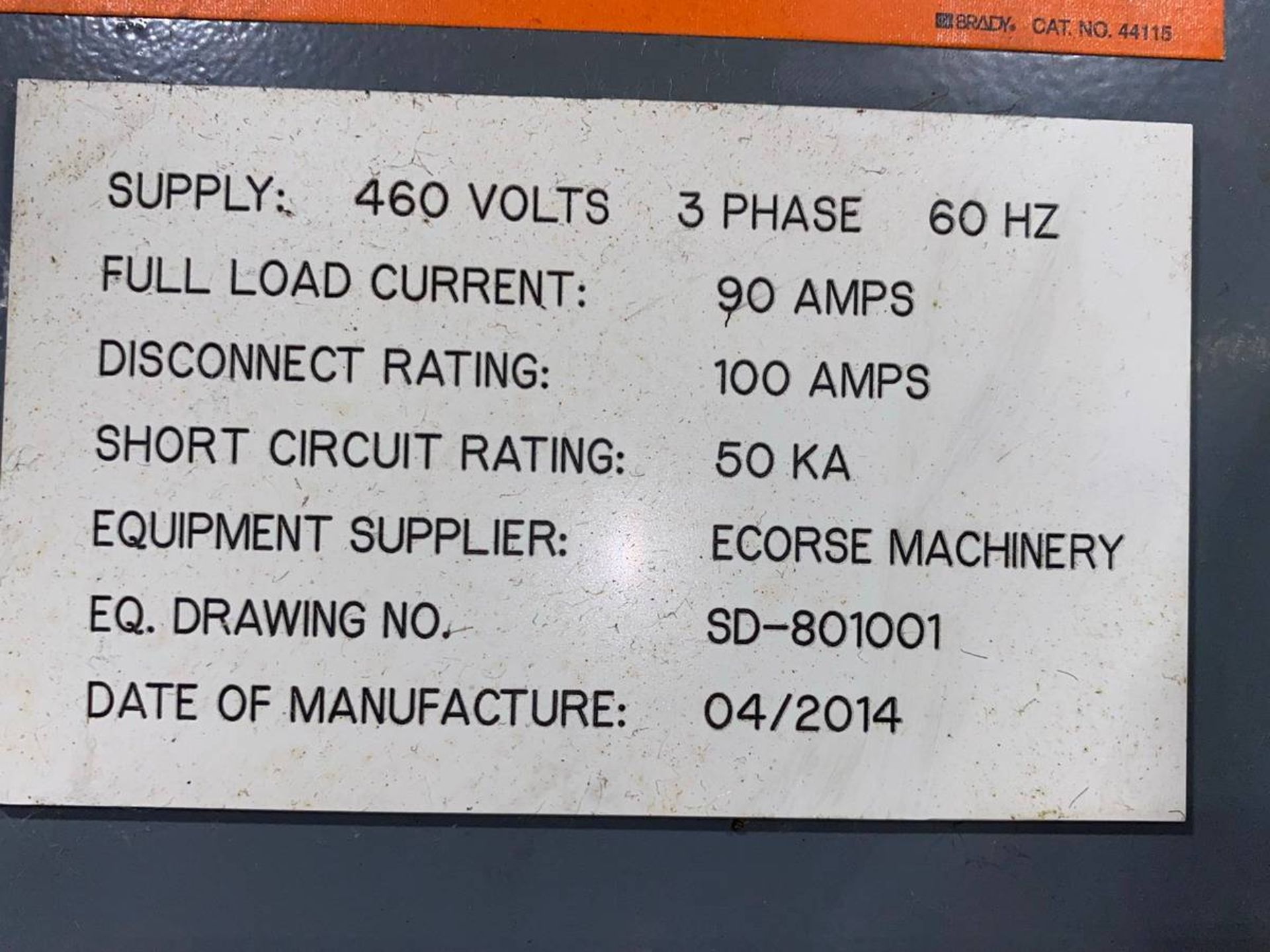 2014 NATIONAL ACME RPA8 CHUCKER - Image 7 of 7