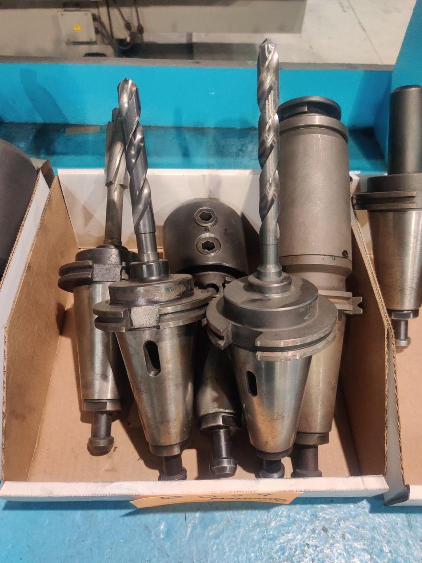 (1) Lot of (5) Cat 50 Tool Holders