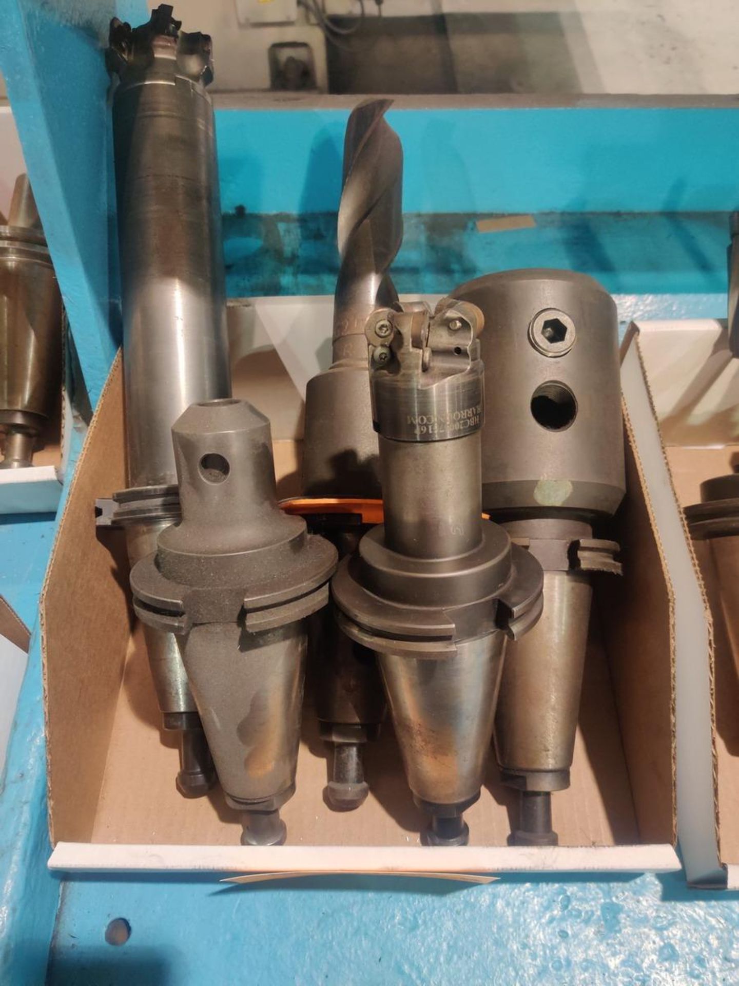 (1) Lot of (5) Cat 50 Tool Holders