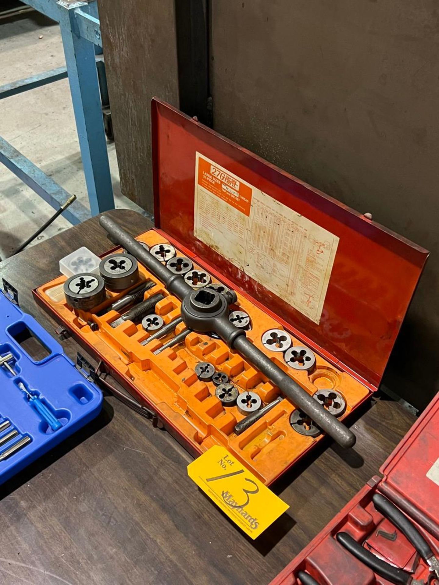 Grant NCANF (1) Tap and Die set (Incomplete) - Image 2 of 3