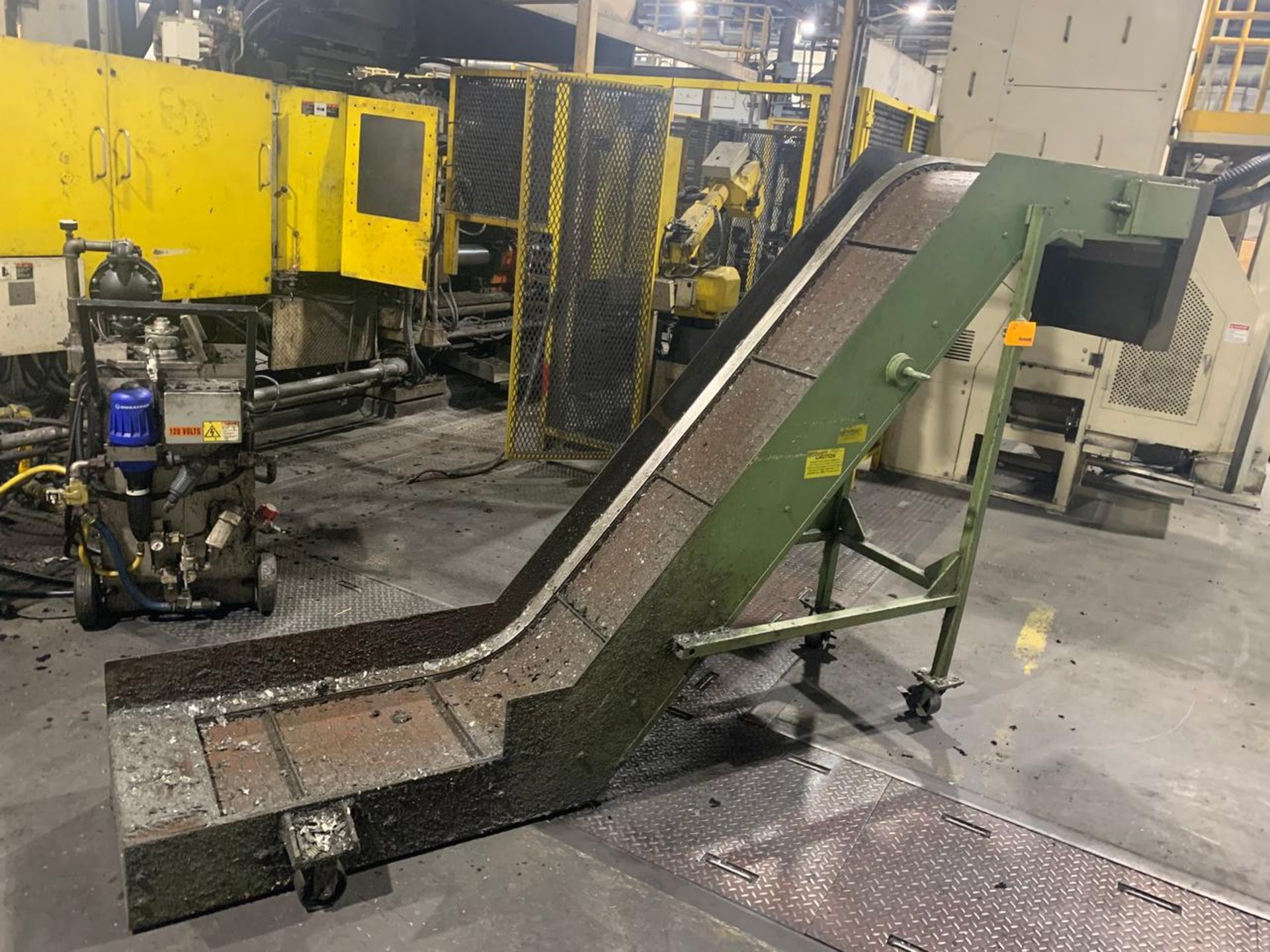 Goessling Goose Neck Scrap Conveyor