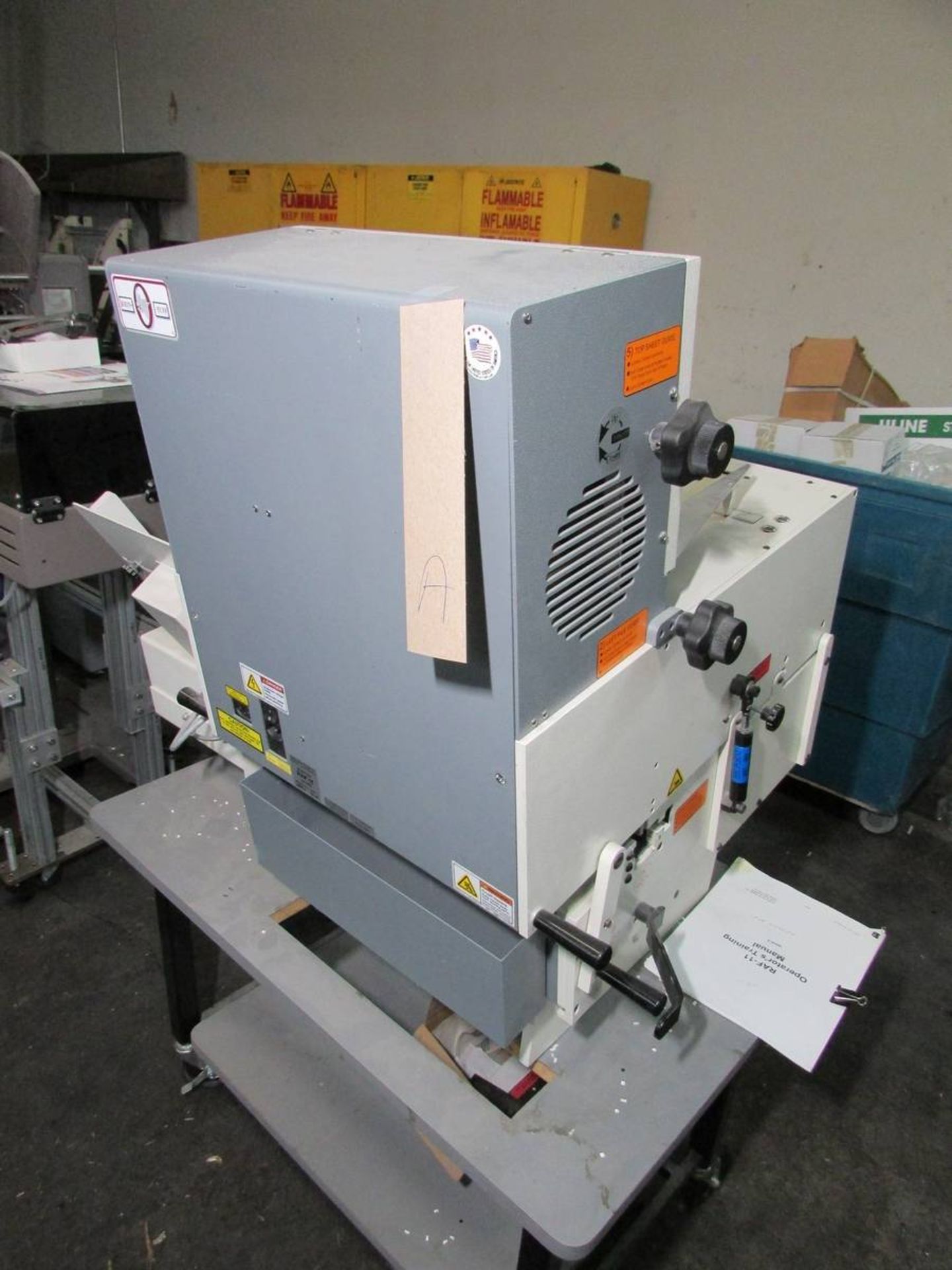 Rhin-O-Tuff RAF-11 Automatic Paper Punch / Stacker - Image 8 of 12