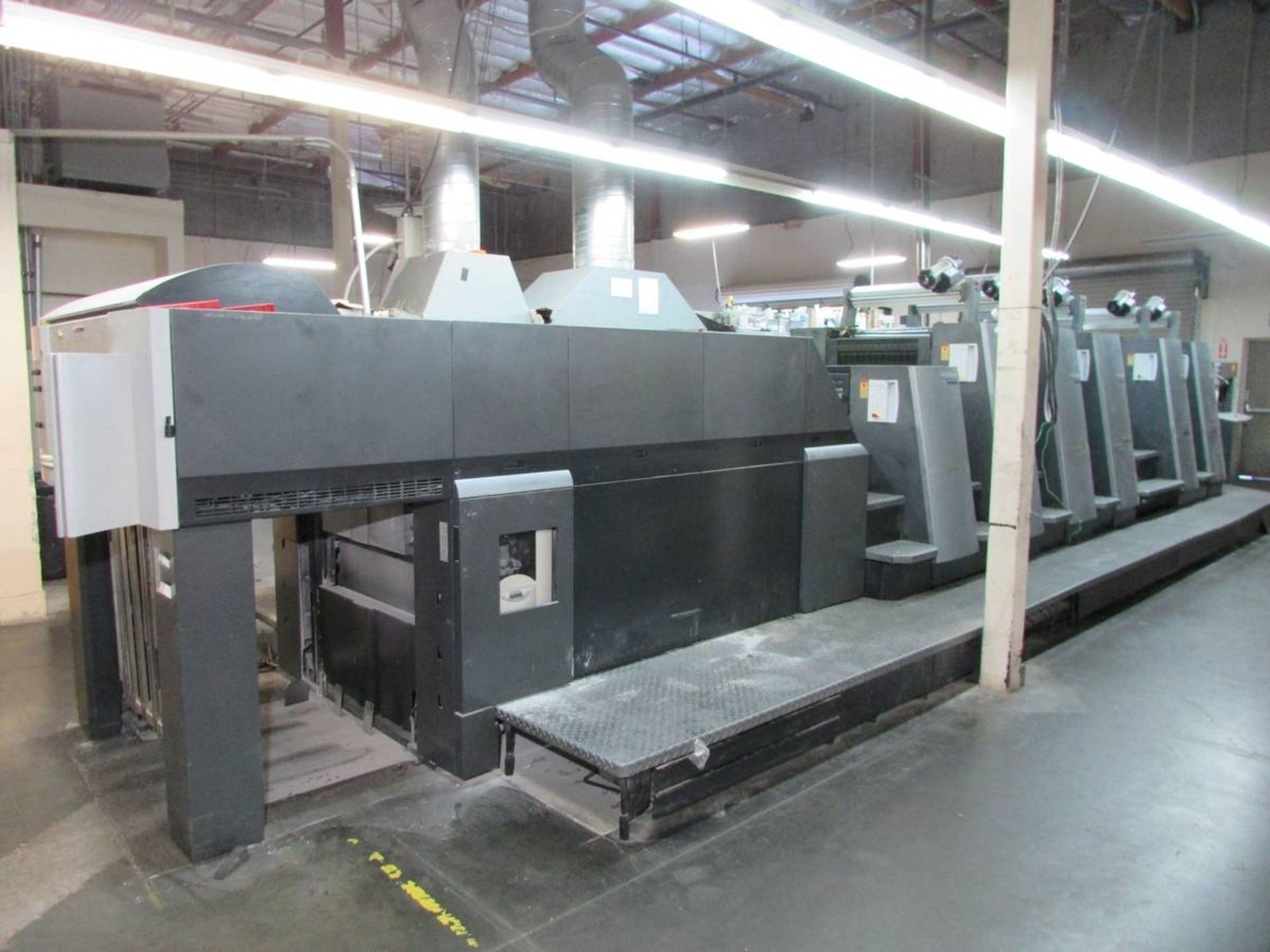 2005 Heidelberg Speedmaster CD 74-5-P3+L-F 5-Color 23" x 29" Offset Perfector w/ Coater - Image 36 of 48