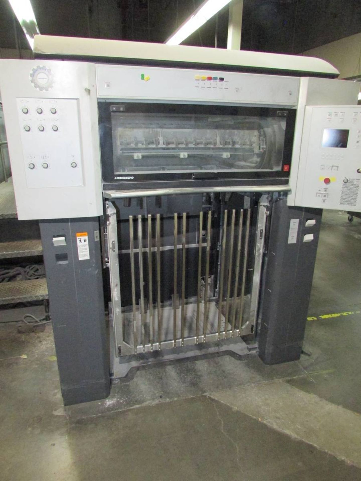 2005 Heidelberg Speedmaster CD 74-5-P3+L-F 5-Color 23" x 29" Offset Perfector w/ Coater - Image 38 of 48