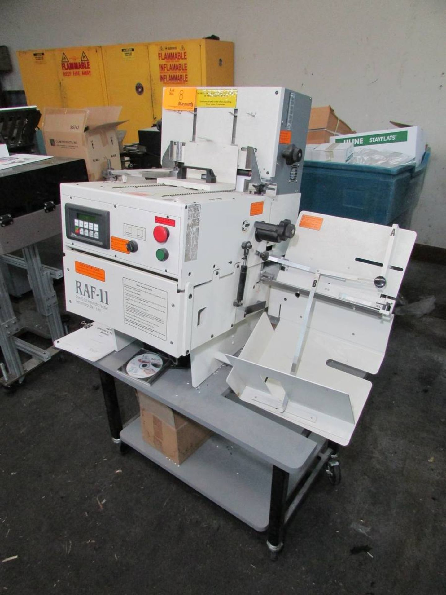 Rhin-O-Tuff RAF-11 Automatic Paper Punch / Stacker