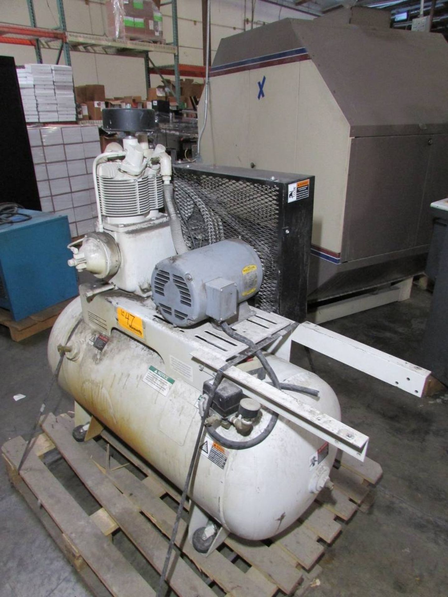 Champion Air Compressor Co. HR3-6-KOMORI CRR10A1 3HP Horizontal Tank Mounted Air Compressor - Image 3 of 9