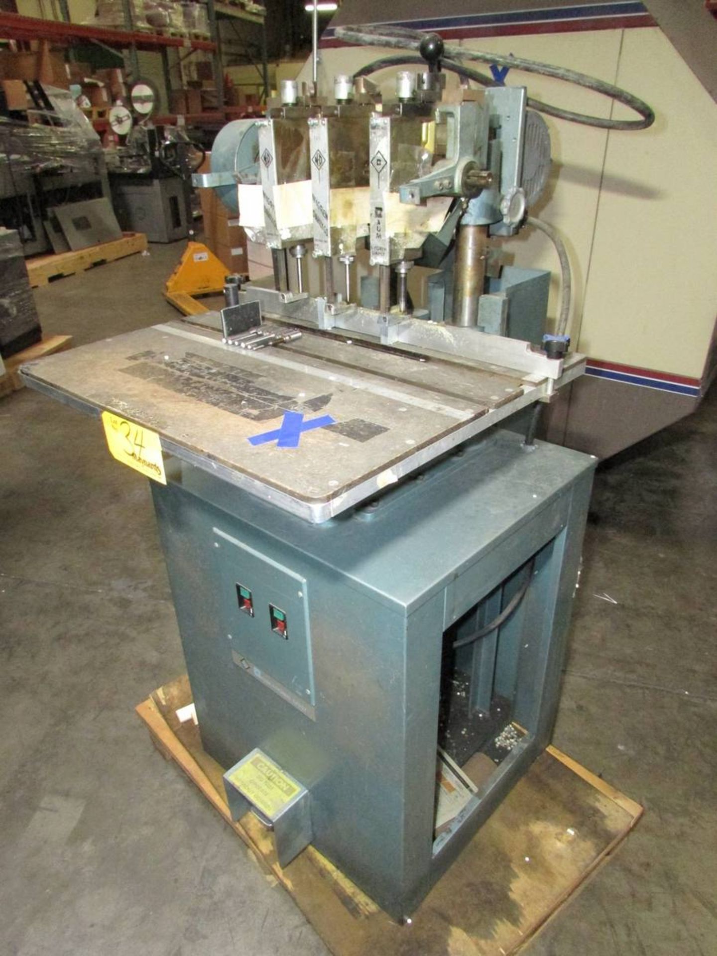 Baumfolder K3 84-NK-J-006 3-Spindle Paper Drill - Image 3 of 14