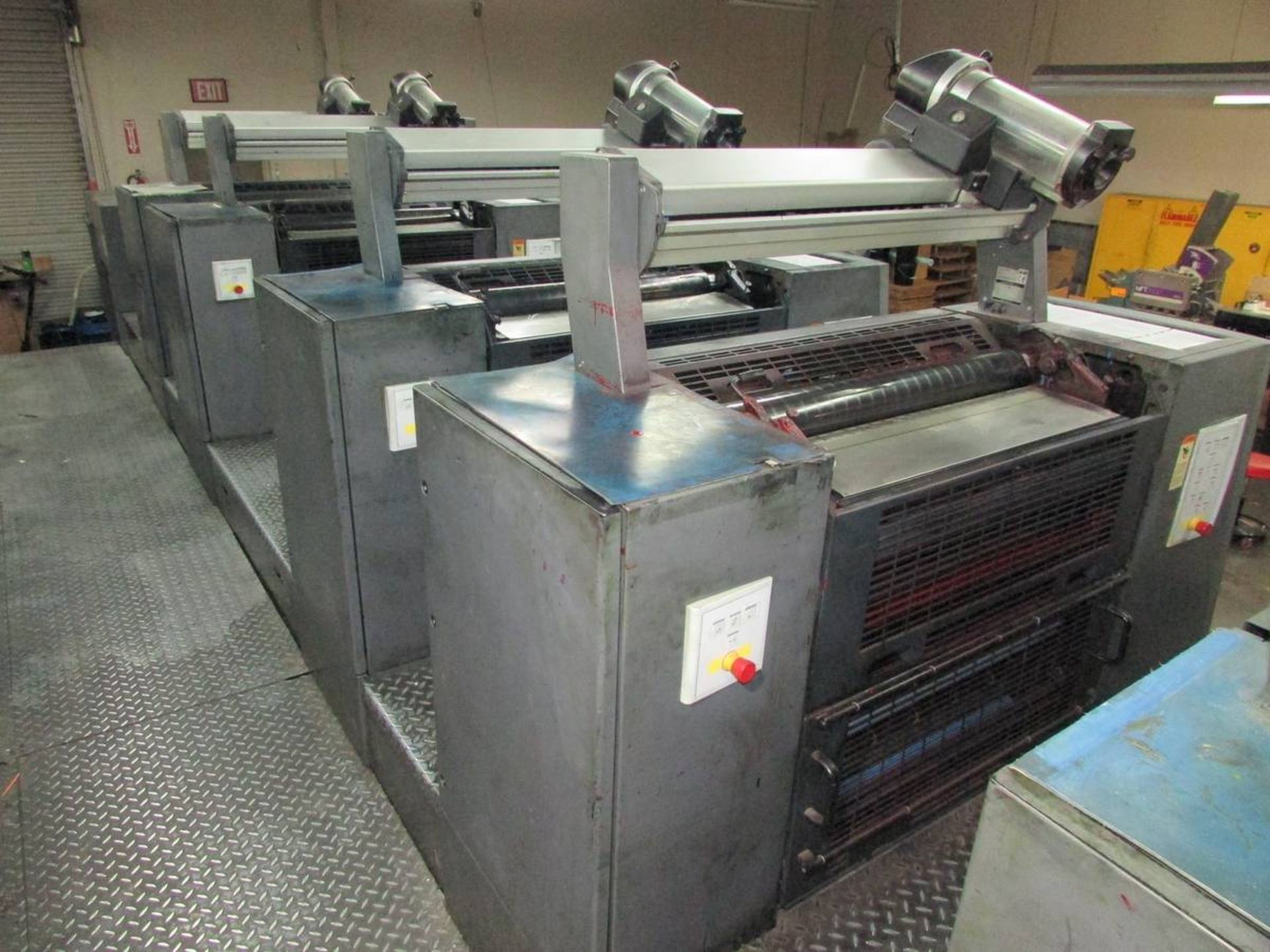 2005 Heidelberg Speedmaster CD 74-5-P3+L-F 5-Color 23" x 29" Offset Perfector w/ Coater - Image 44 of 48