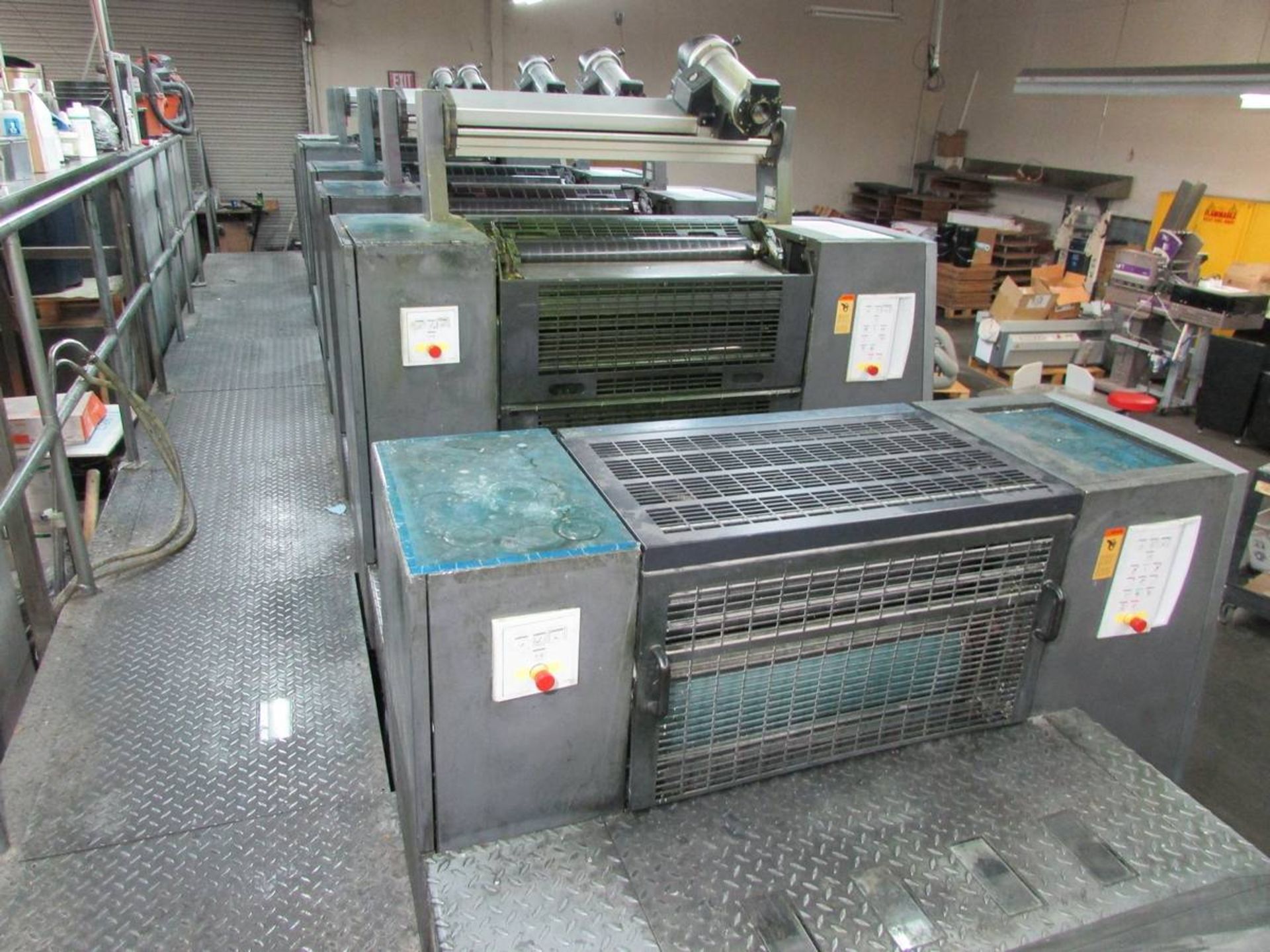 2005 Heidelberg Speedmaster CD 74-5-P3+L-F 5-Color 23" x 29" Offset Perfector w/ Coater - Image 43 of 48