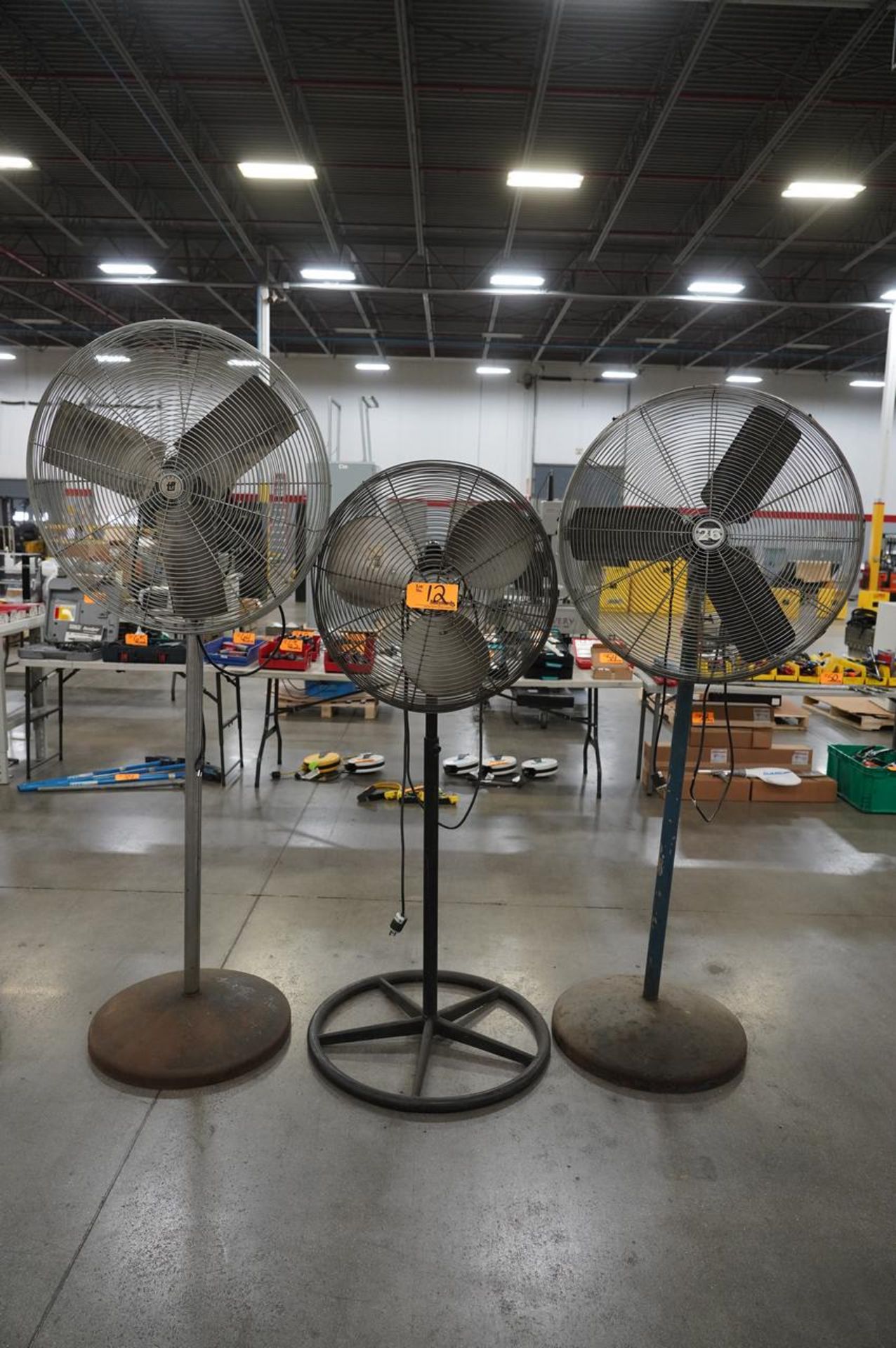 (3) Industrial Fans