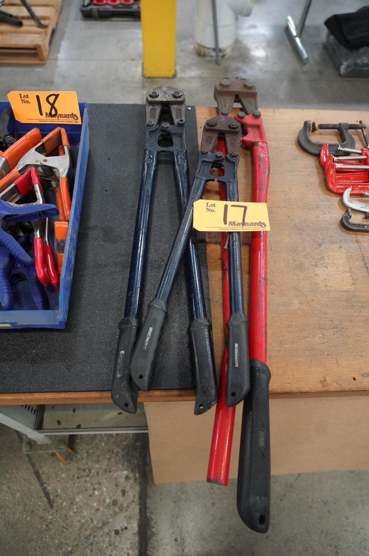 3 Sets of Bolt Cutters