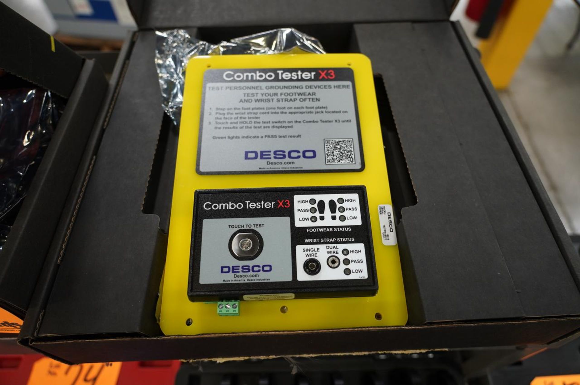 Desco 19270 Combo Tester X3 With Dual Foot Plate - Image 2 of 3