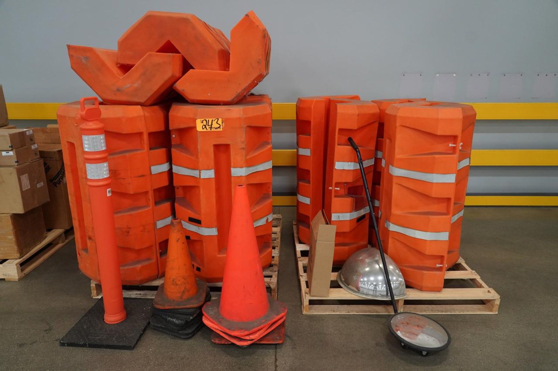 Safety Posts, Safety Cones, Mirrors