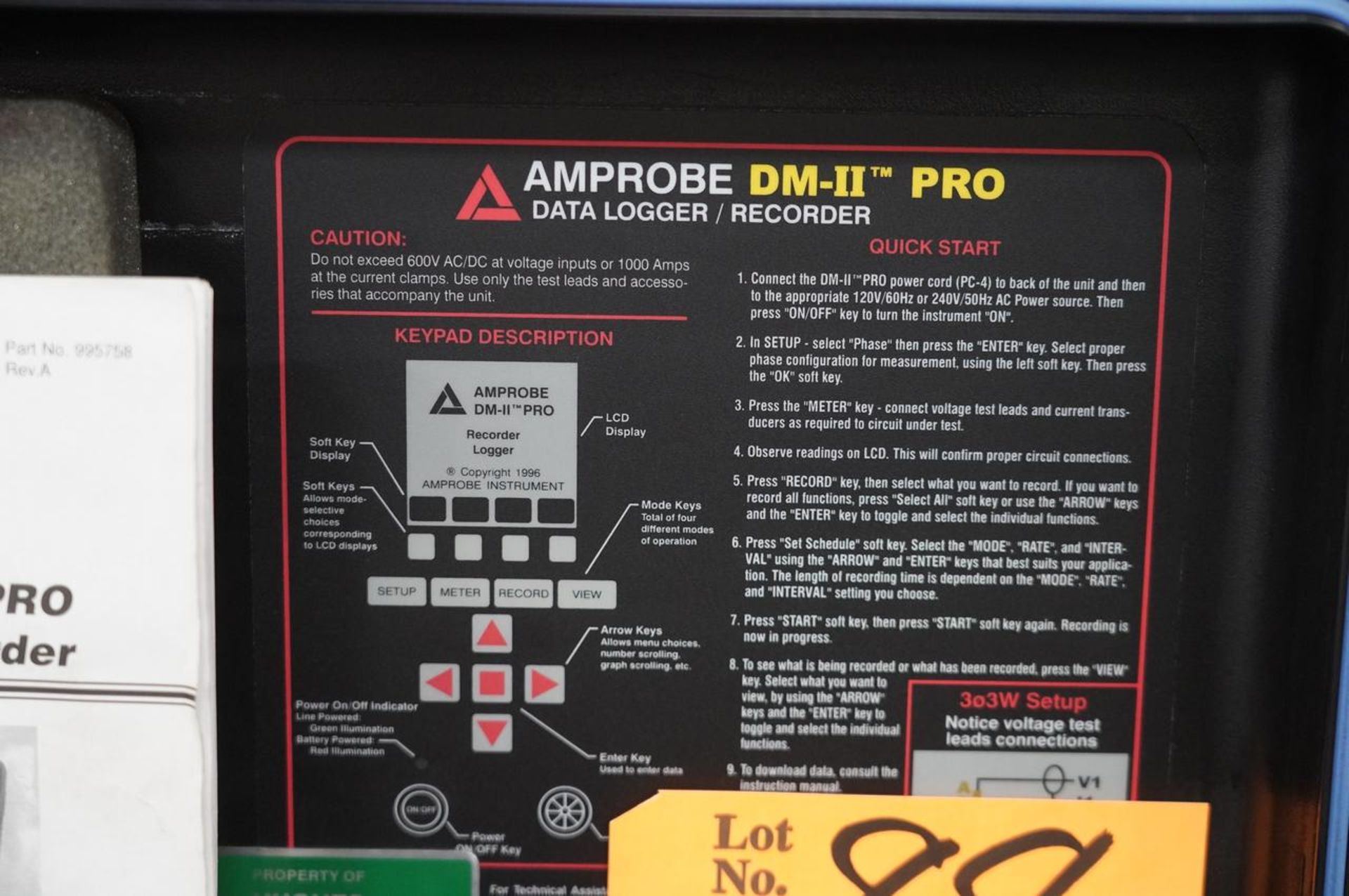 Amprobe DMII Pro Data Logger / Recorder - Image 4 of 5