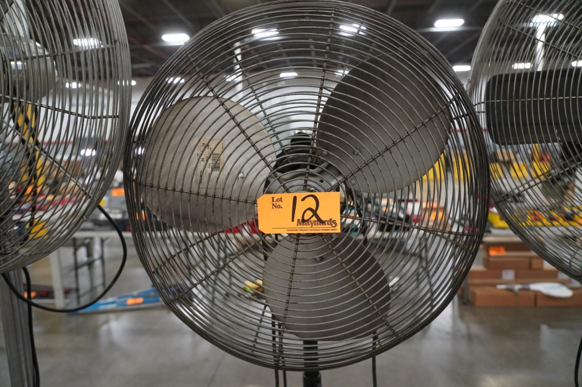 (3) Industrial Fans - Image 4 of 4