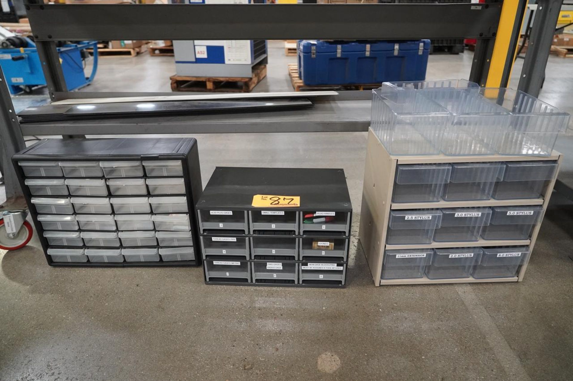 (3) Storage Cabinet Drawer Organizers