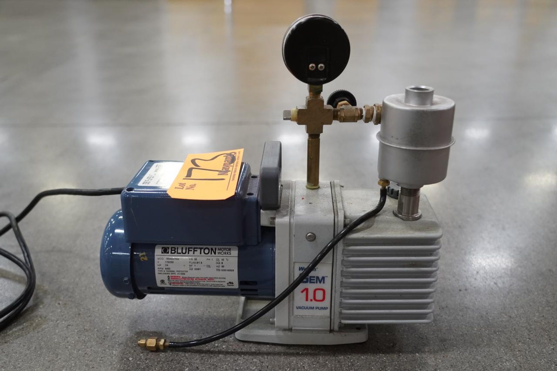 Welch Gem 1.0 Vacuum Pump - Image 2 of 4