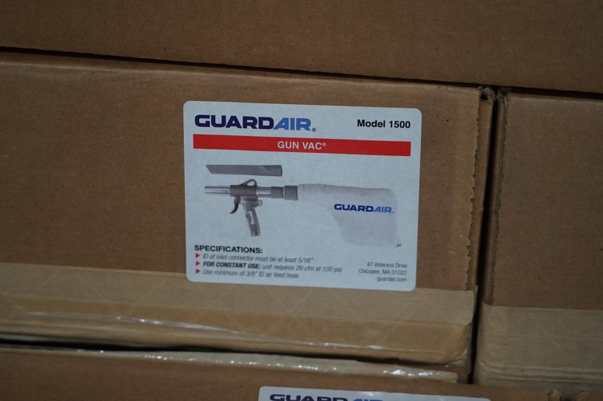 Guard Air 1500 (5) Gun Vacs - Image 3 of 3