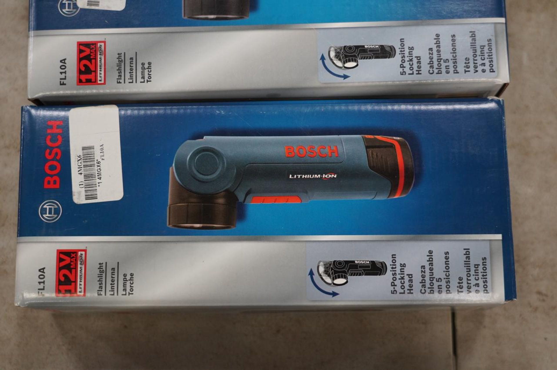 Bosch (3) Cordless I-Drivers and (2) Flashlights - Image 3 of 3