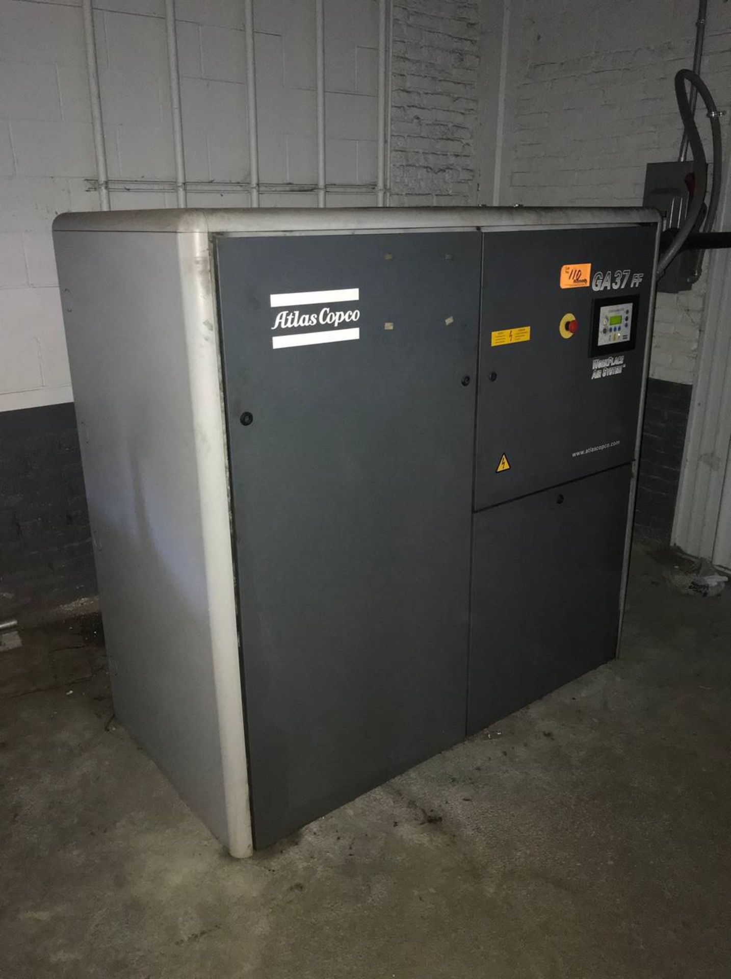 2005 Atlas Copco GA37FF 50 HP Air Compressor - Image 6 of 10