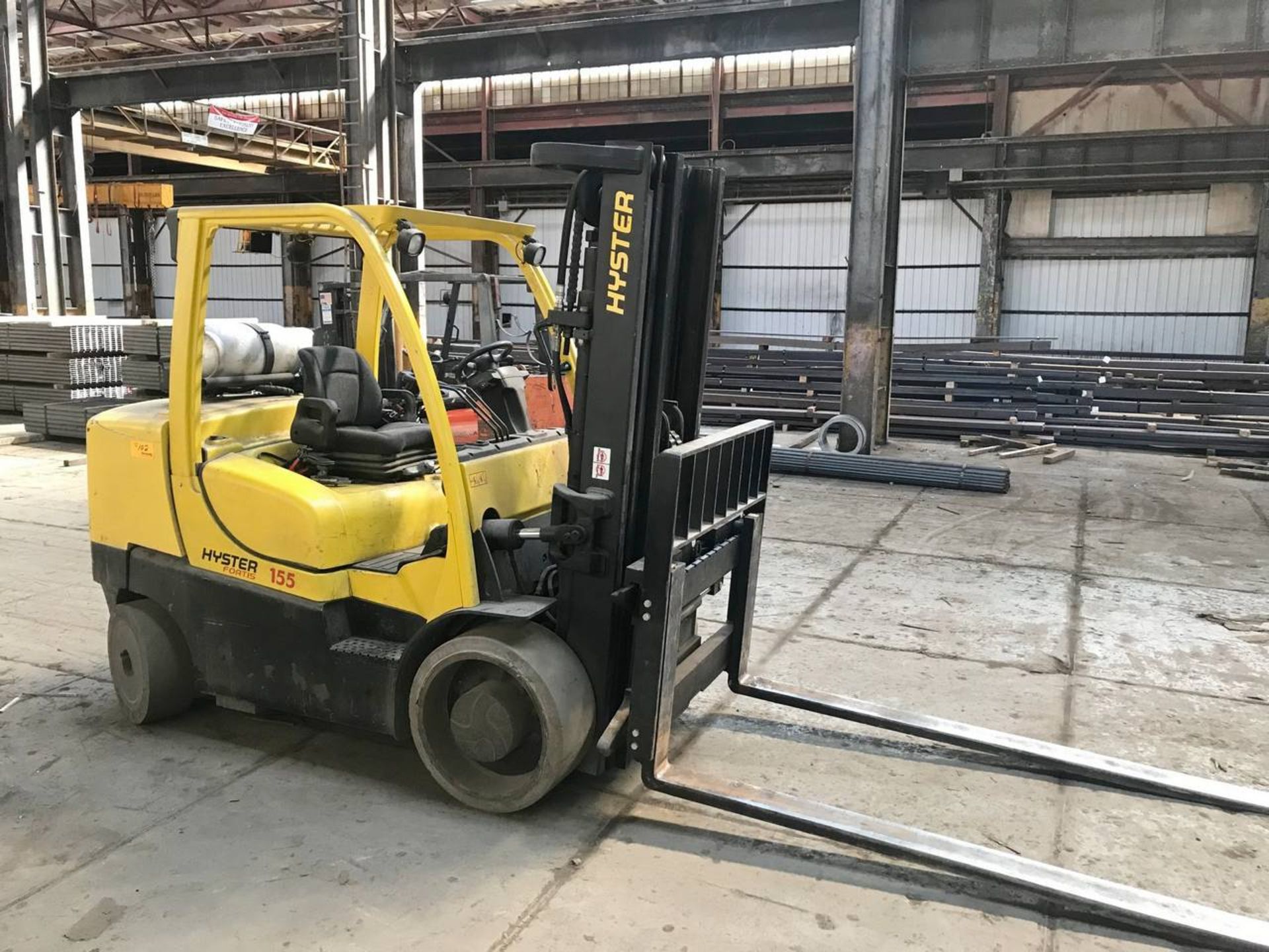 2011 Hyster S155FT 13,900 Lb Capacity LP Type Forklift