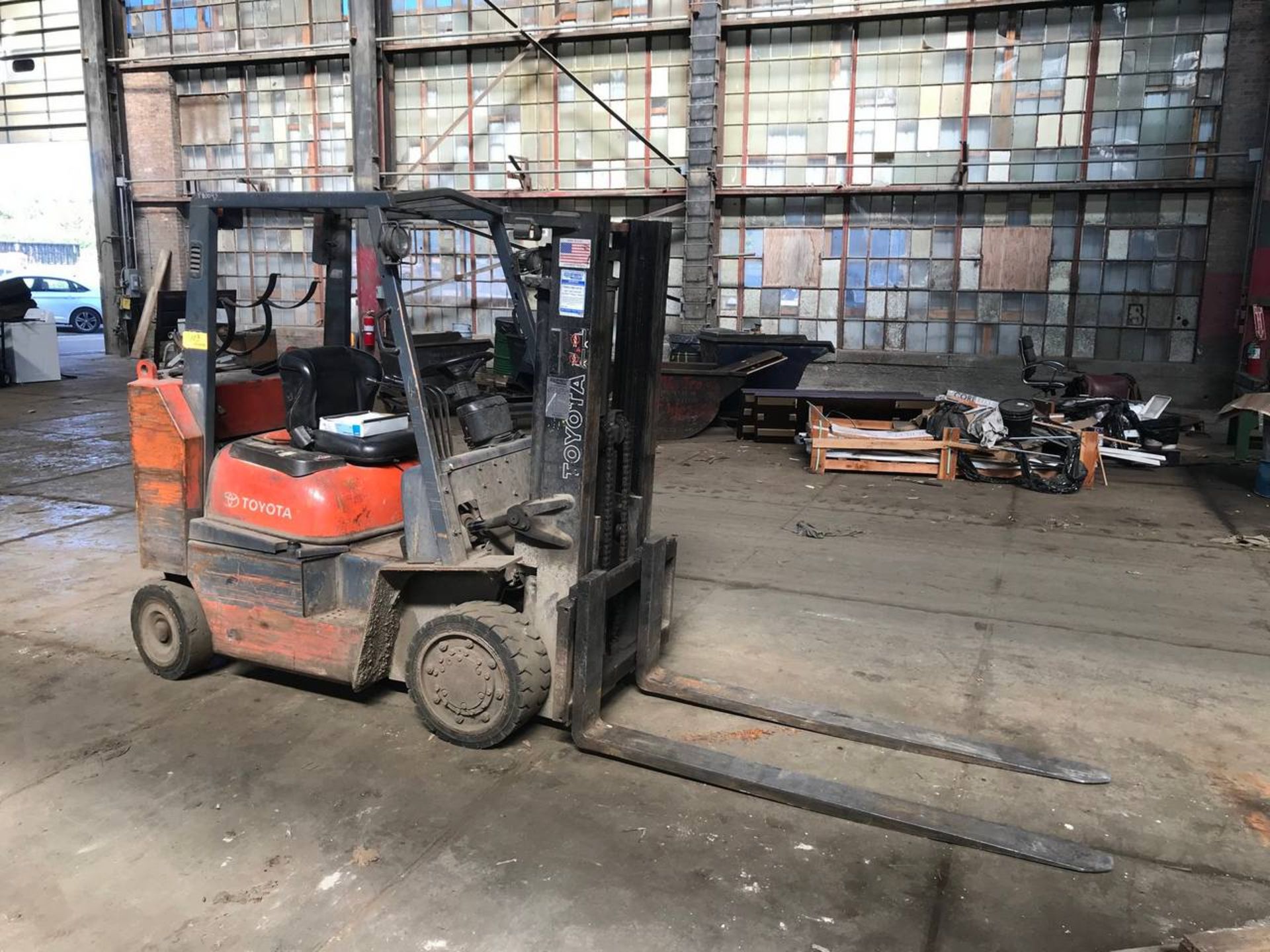 2002 Toyota 52-6FGCU35-BCS 8,000 Lb Capacity LP Type Forklift